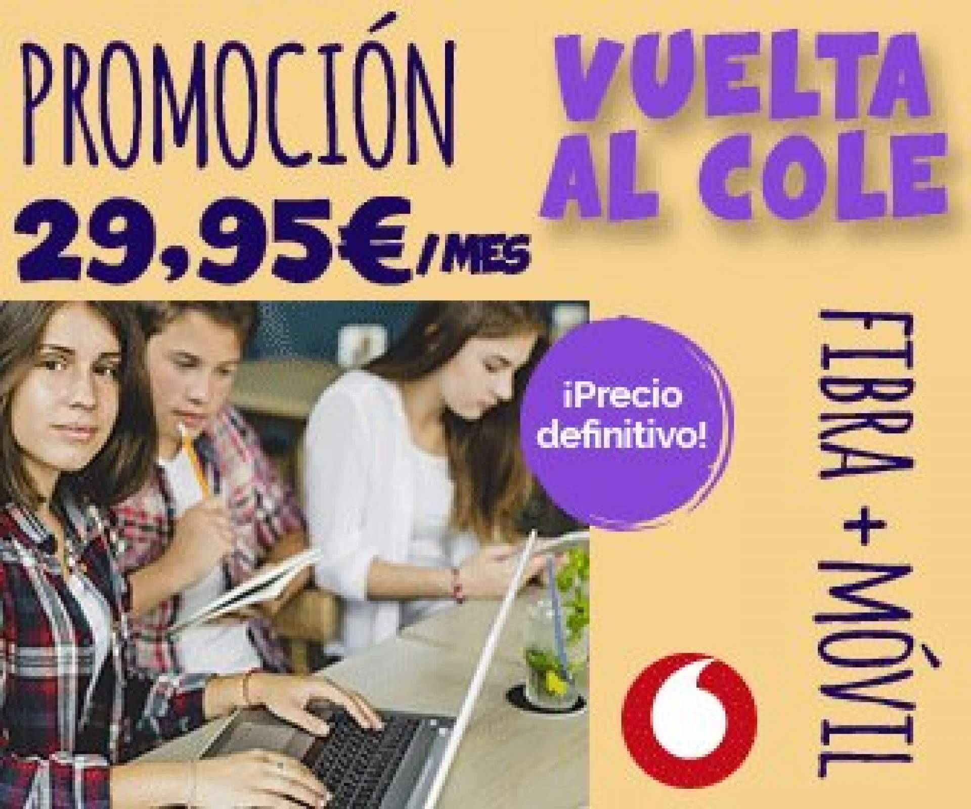 Vodafonedistribuidor.es presenta sus promociones para la 'Vuelta al cole'