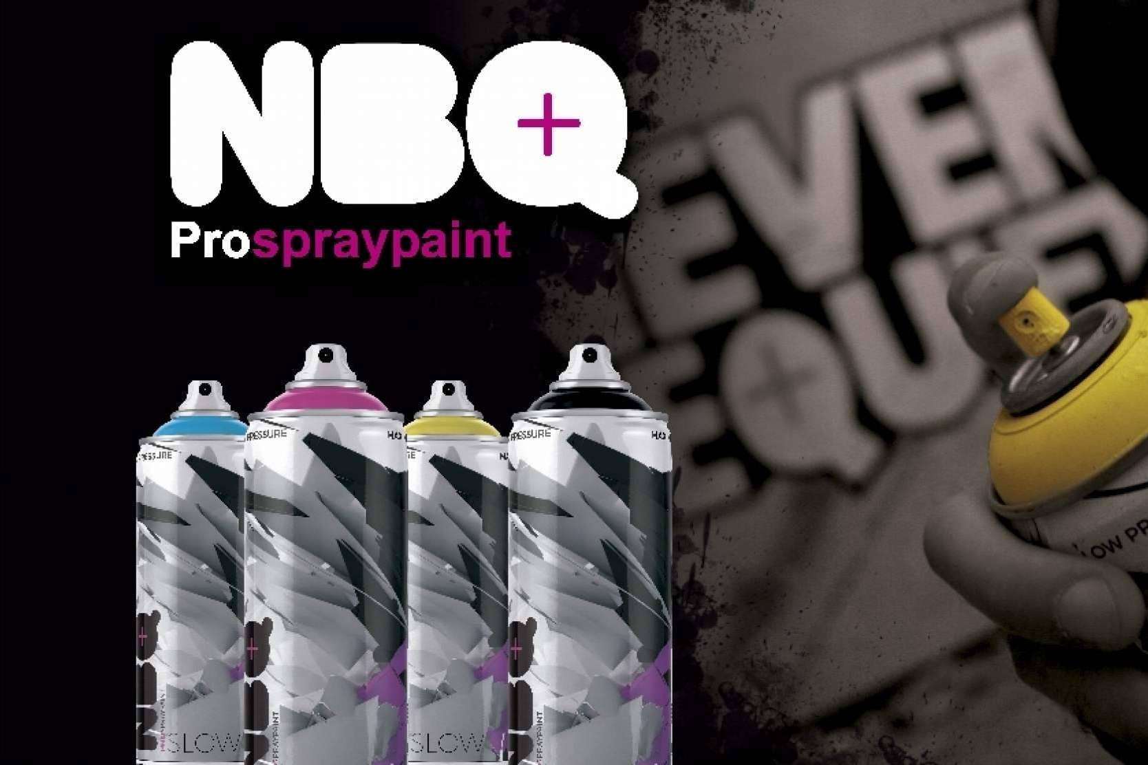 Tupinturaonline.com dispone del spray NBQ para grafitis, uno de los favoritos por los artistas