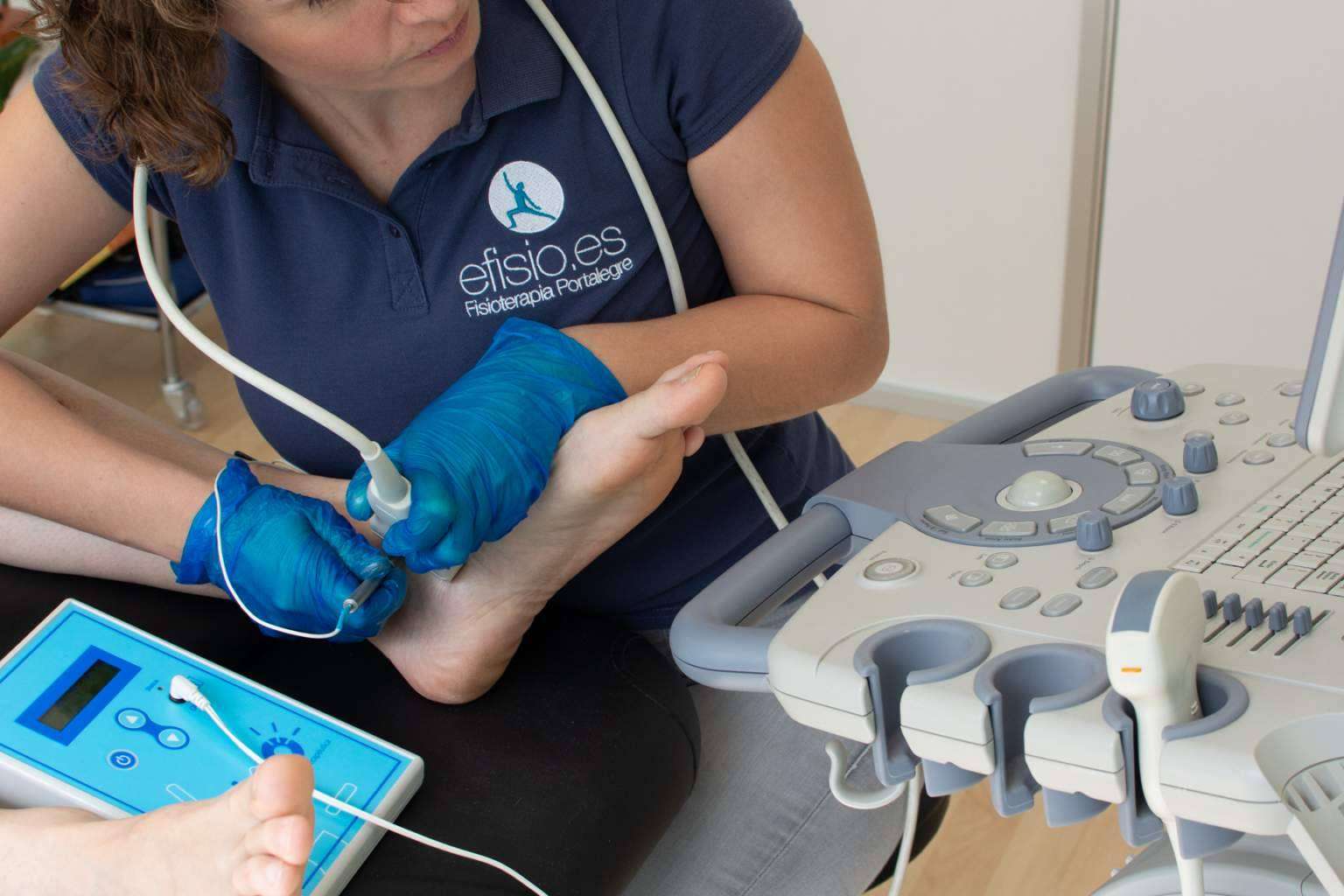 Fisioterapia para esguince de tobillo con los especialistas de eFISIO