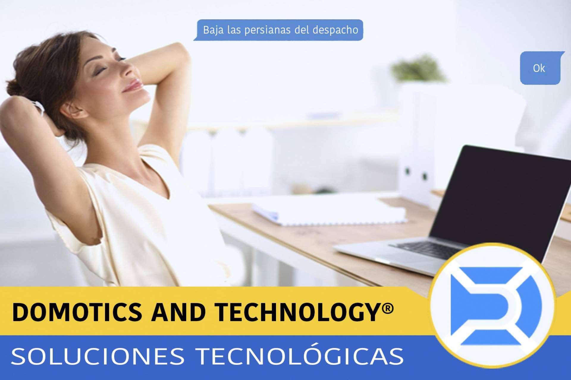 Espacios cómodos e inteligentes con la tecnología de Domotics and Technology