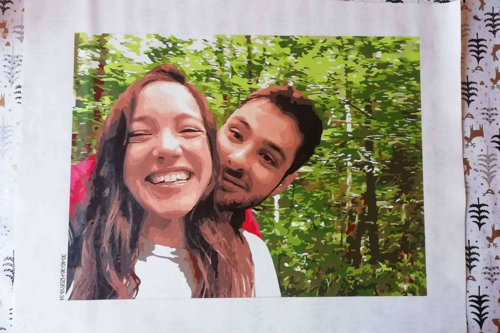 Canvas by Numbers dispone de cuadros personalizados para pintar por números