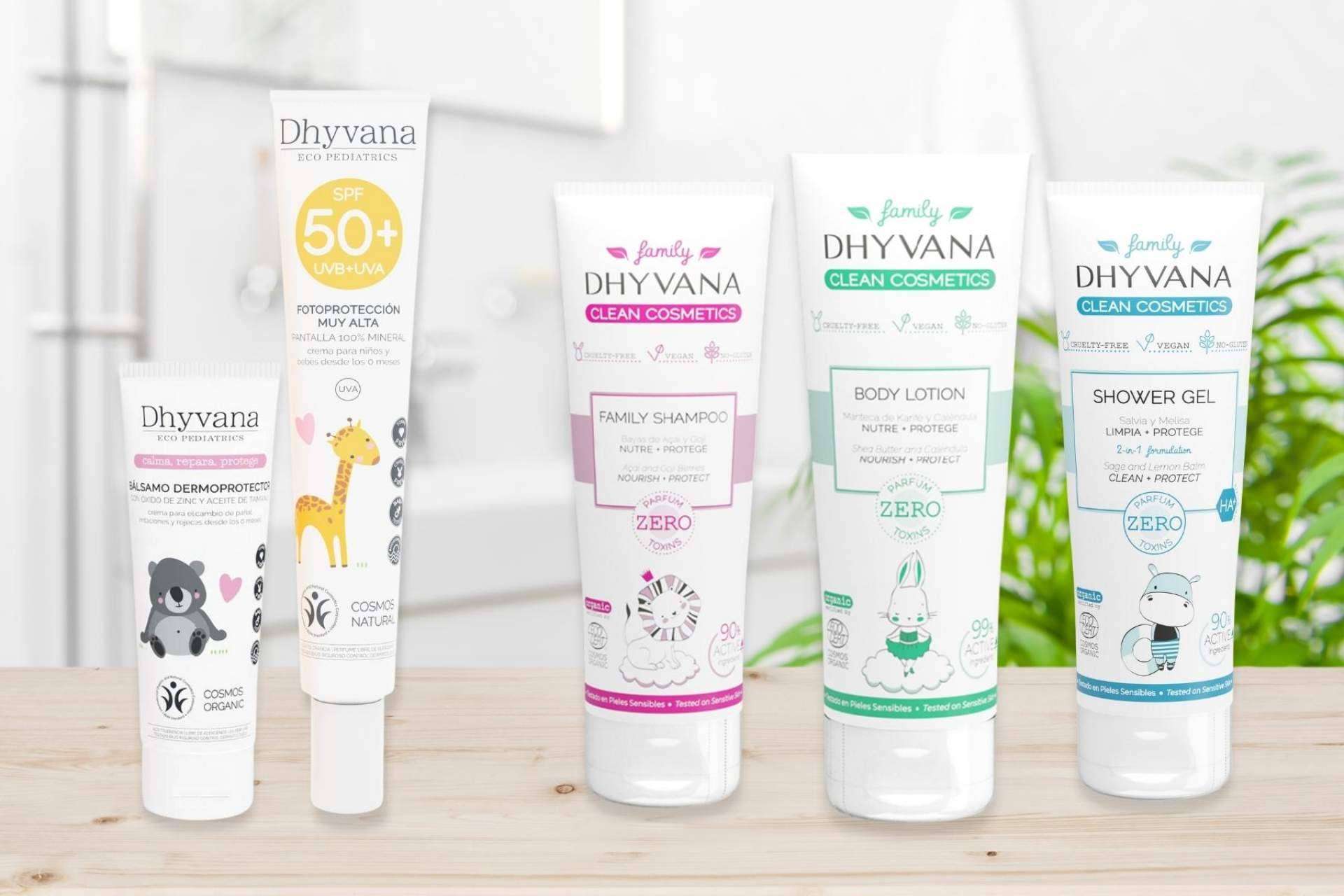 DHYVANA cuida la piel de toda la familia con cosmética 100 % orgánica