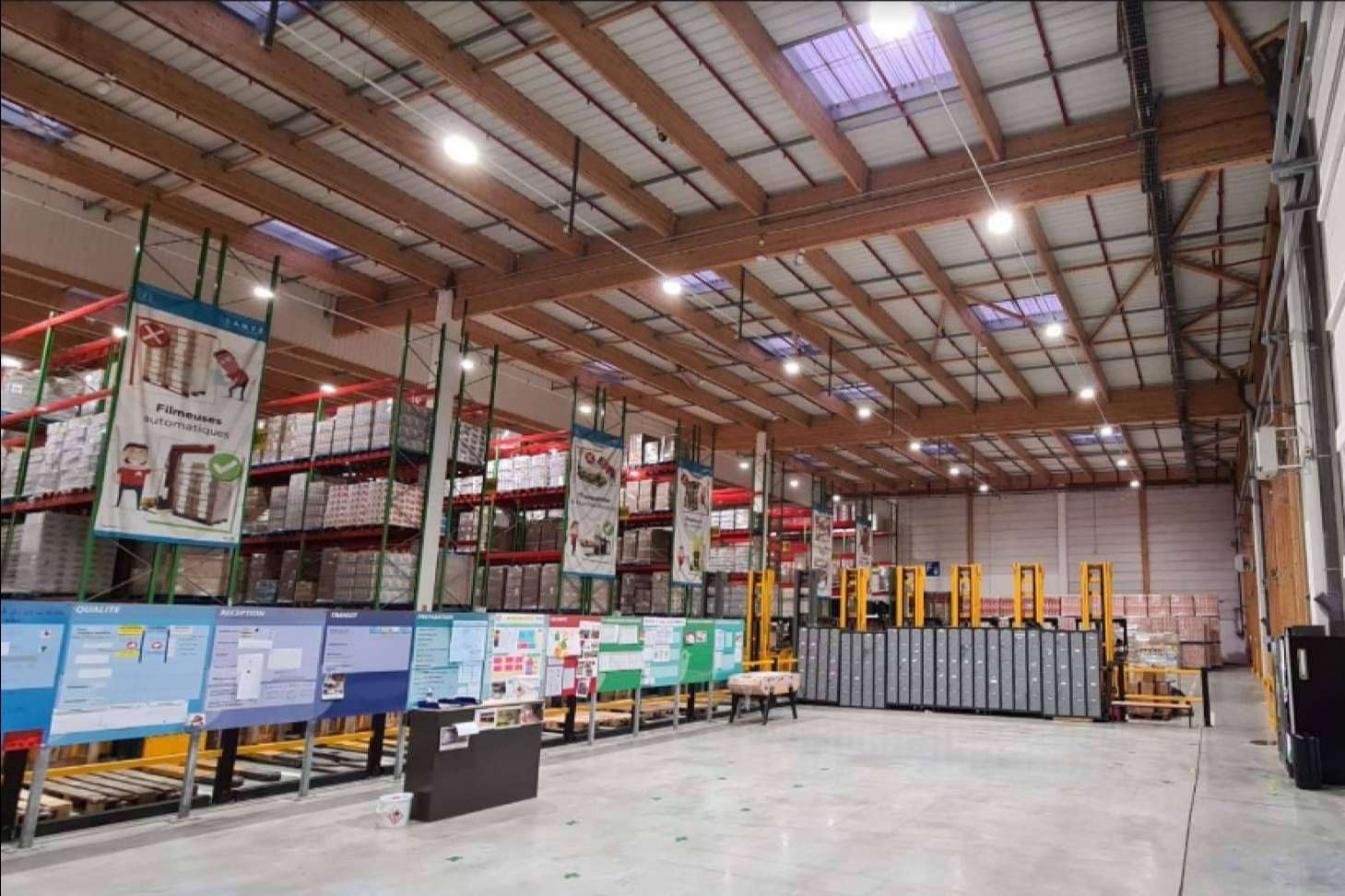 Iluminación de naves industriales, con Óptima LED