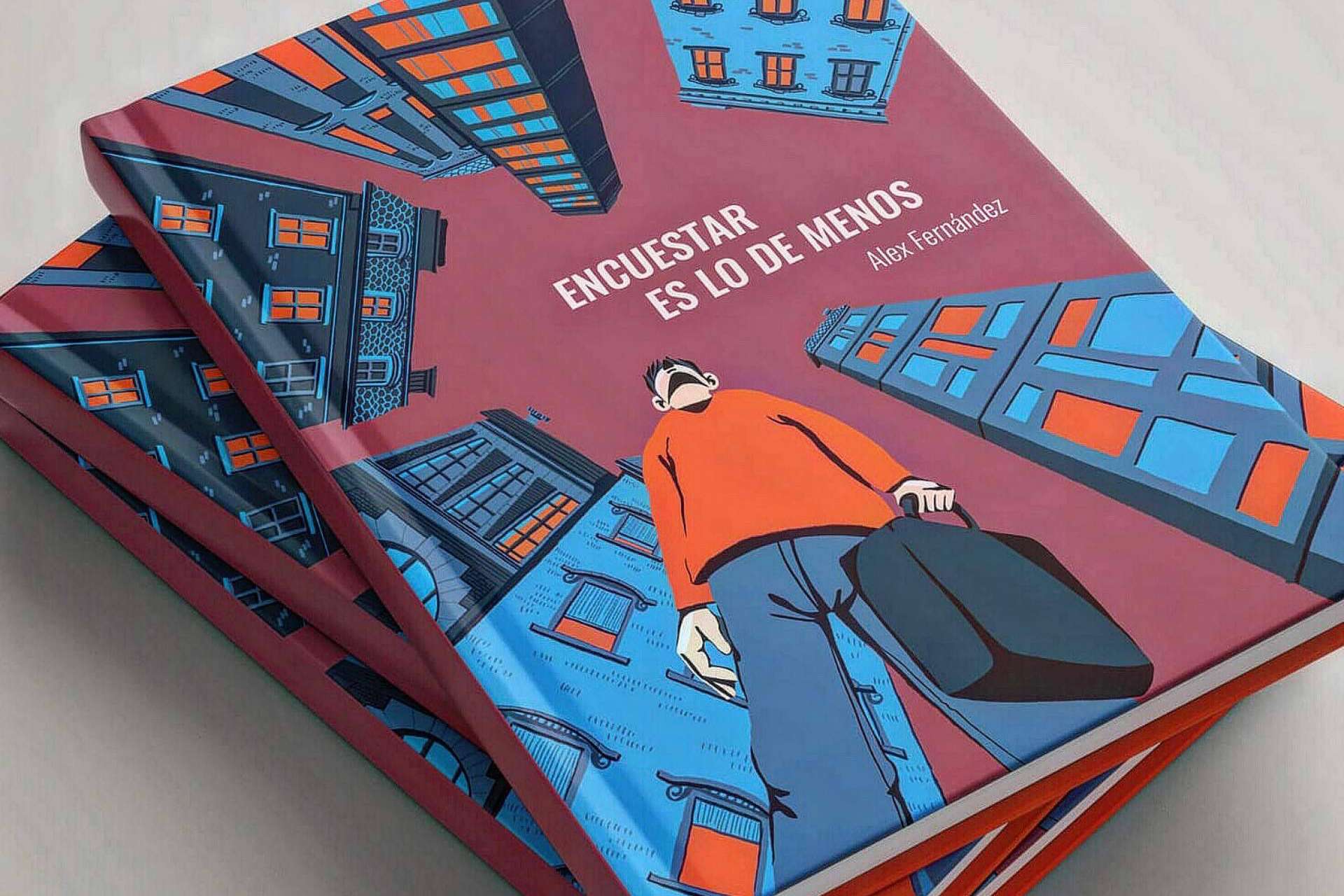 La novela de Alex Fernández que arrasa en Instagram, Encuestar es lo de Menos