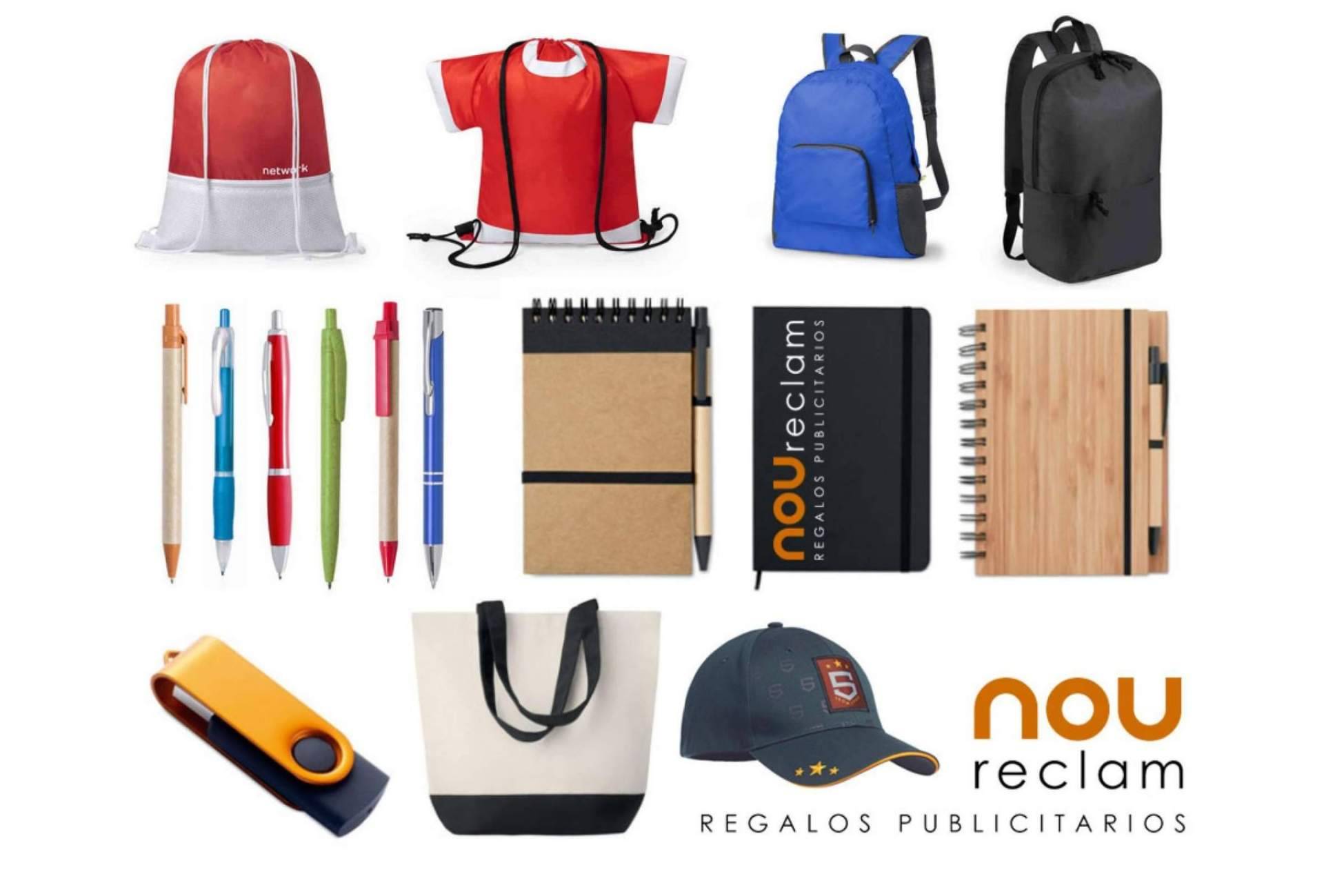 El amplio catálogo de regalos publicitarios para empresas de NouReclam