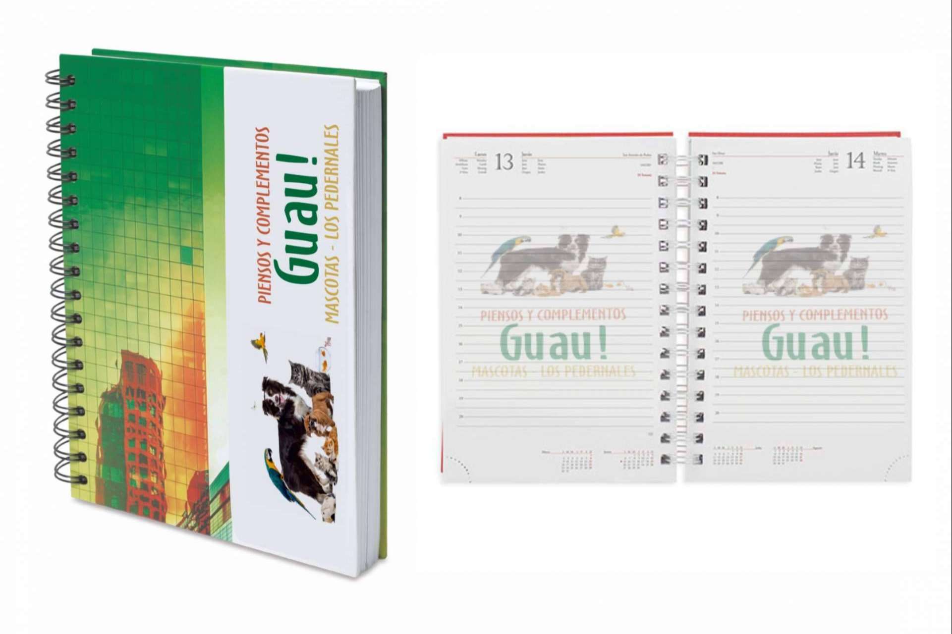 Agendas, calendarios y regalos de Navidad publicitarios, en Publigifts