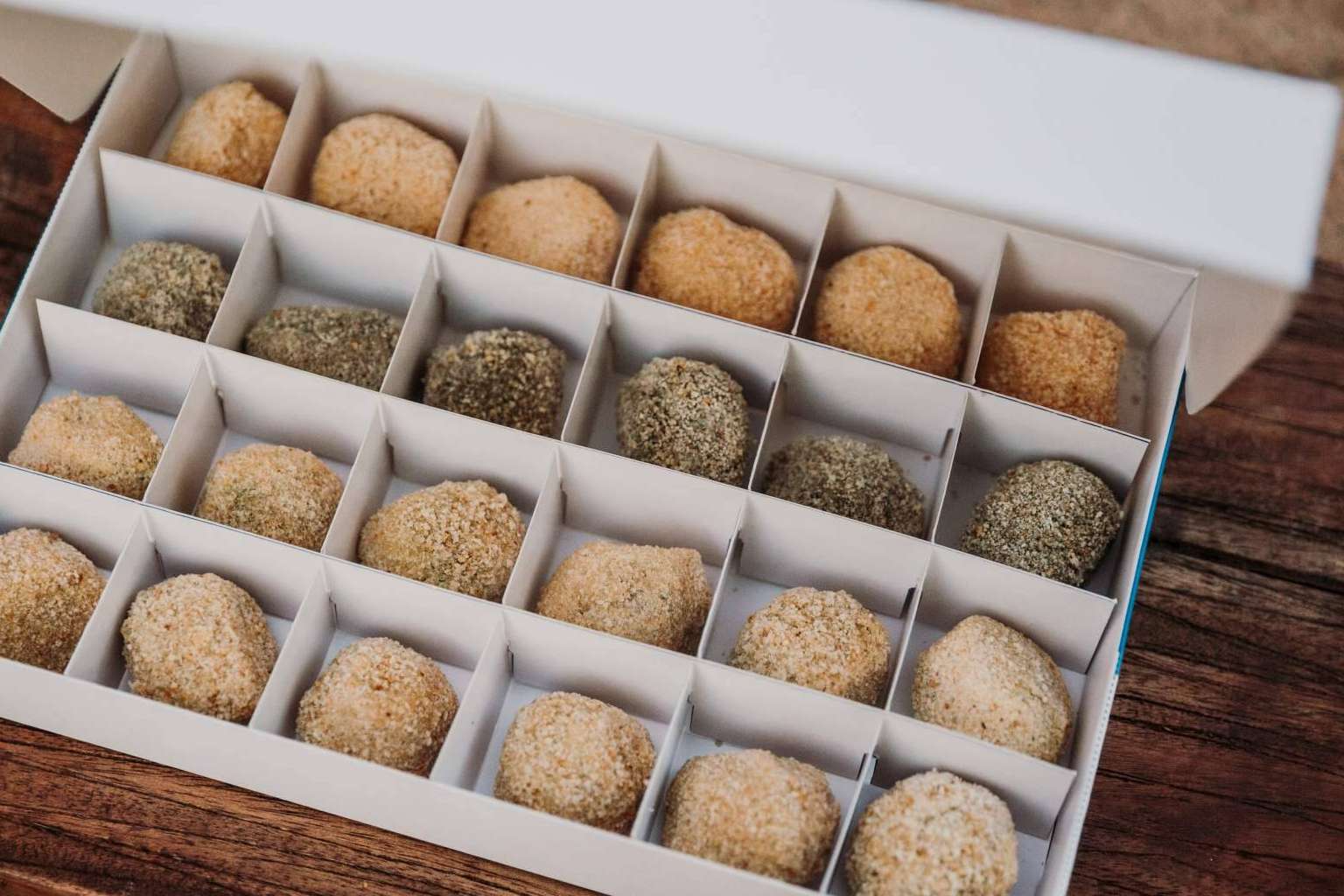 Croquetas gourmet a domicilio listas para freír, con La Croqueta del Abuelo