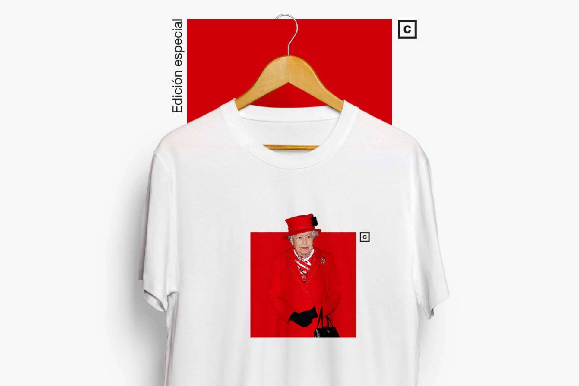'God Save The Queen' se ha convertido en la camiseta top ventas de Themain