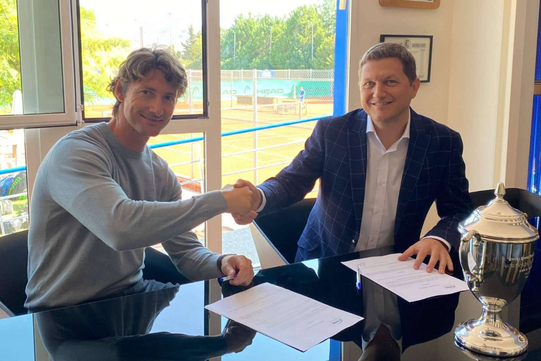 La academia de tenis JC Ferrero Equelite y la consultora financiera OVB España tienen una colaboración