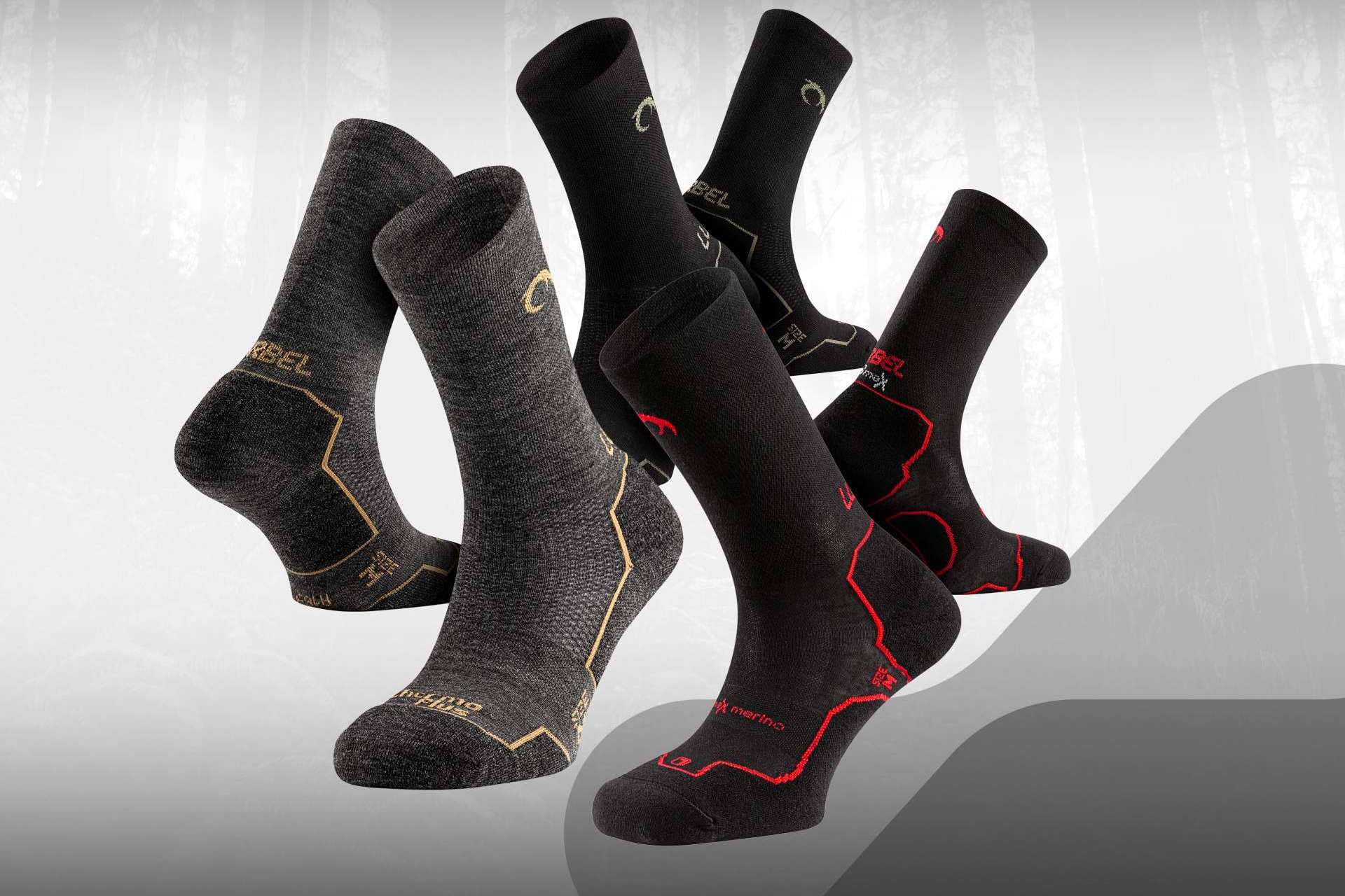 Los calcetines de lana merino de la firma People Sapiens