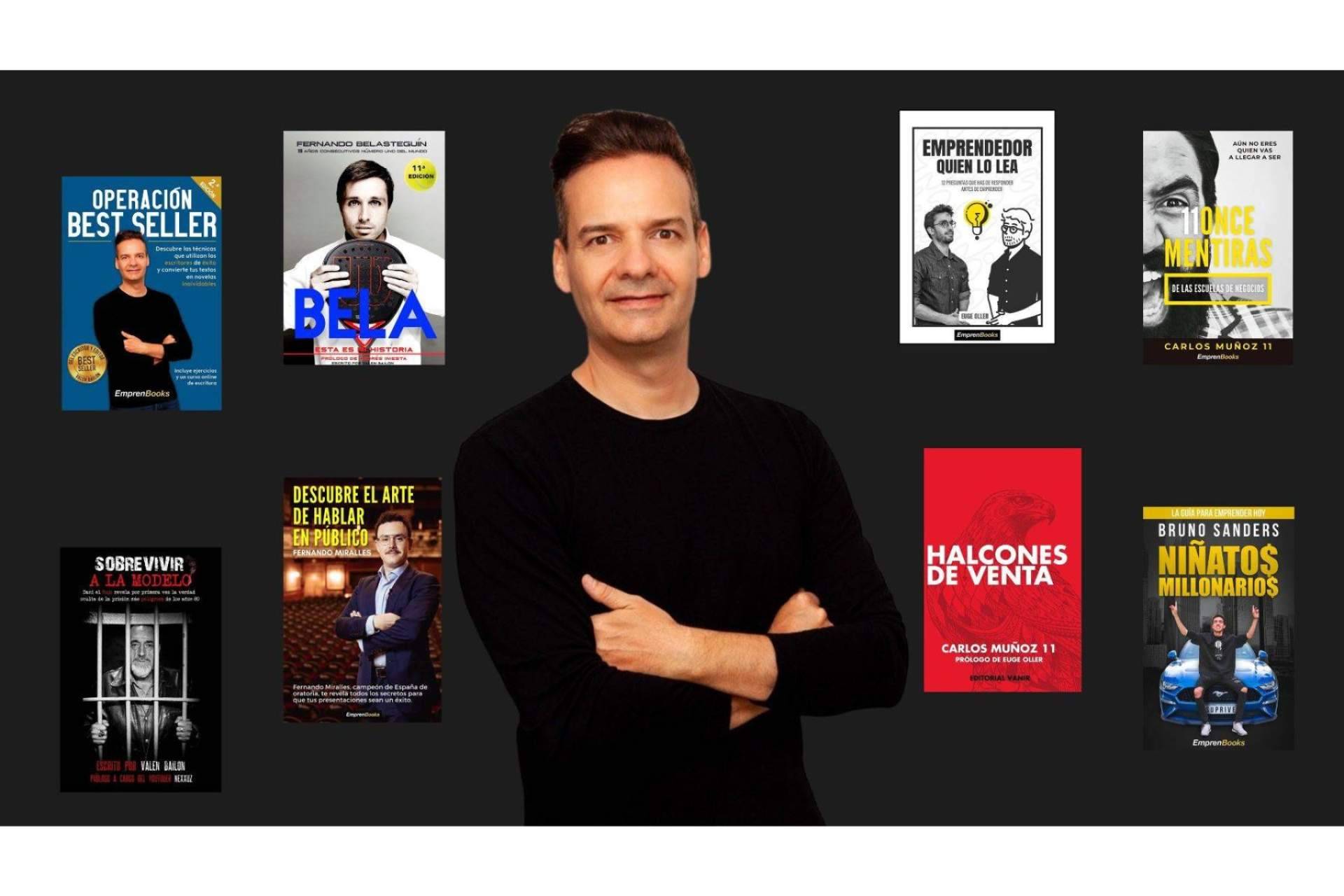 Valen Bailon consigue, en solo dos años, que Emprenbooks, su nuevo sello literario, compita con algunas de las mejores editoriales del mundo
