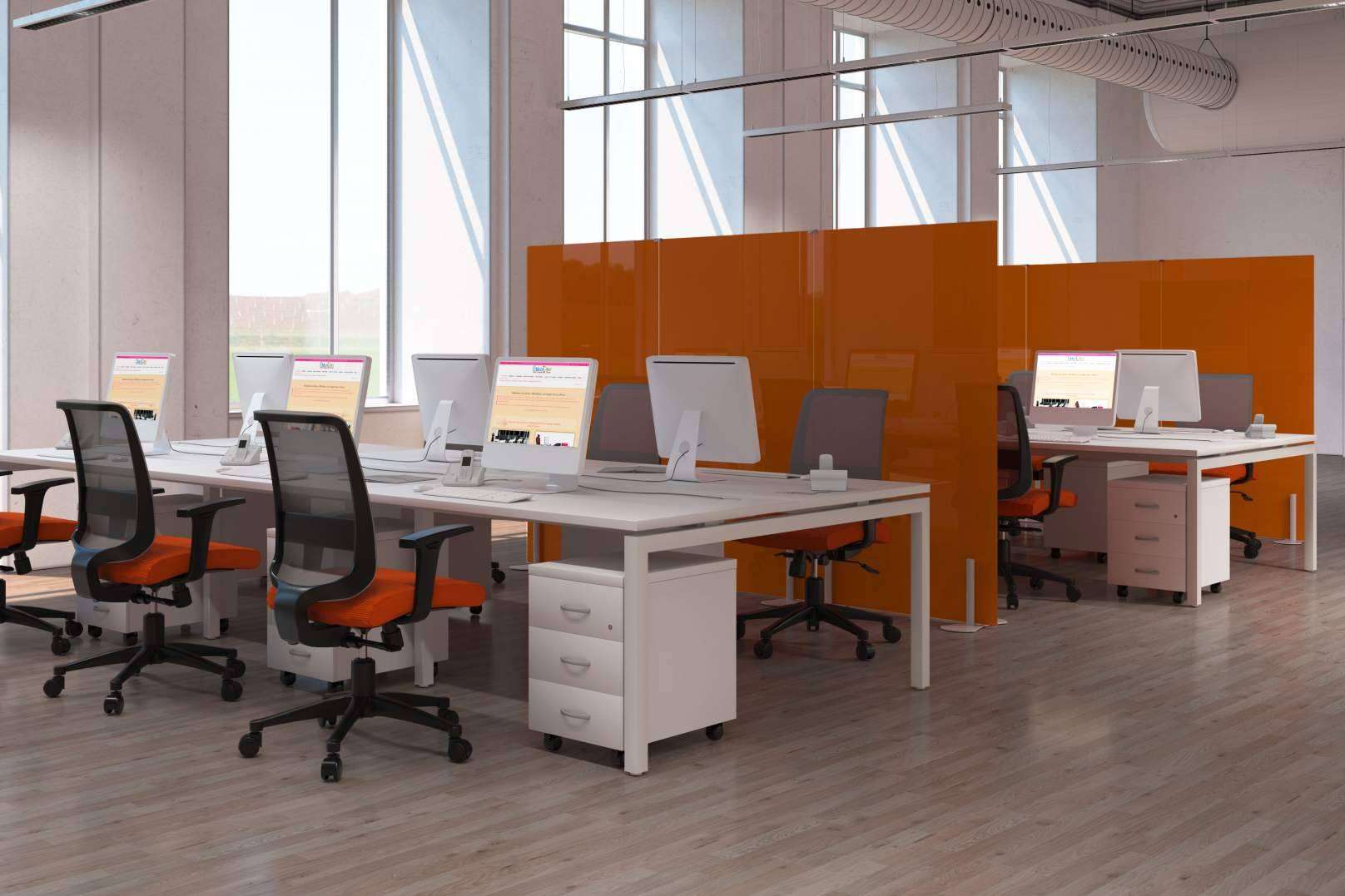 El biombo, una pieza esencial en la oficina, según OfficeDeco