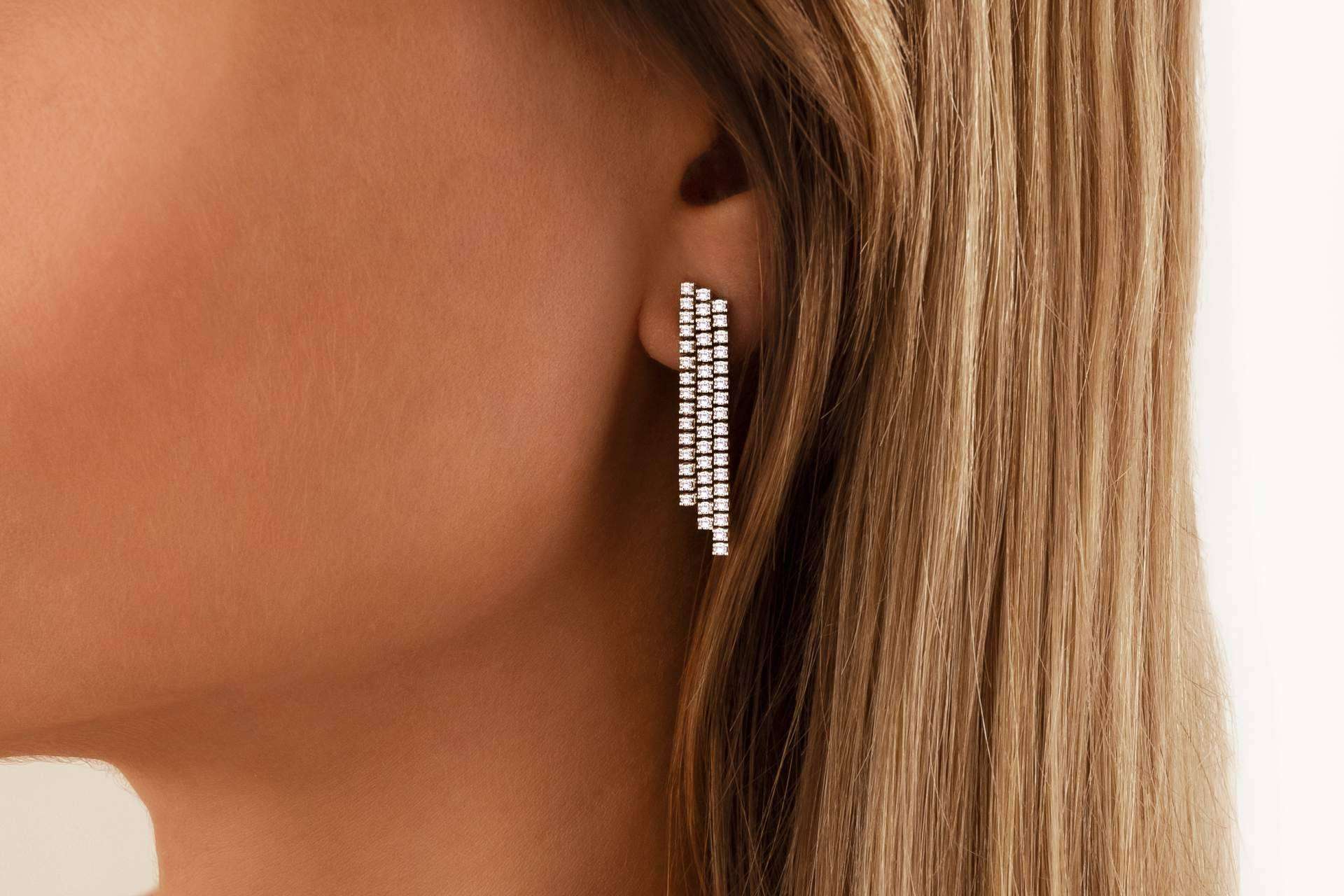 Los pendientes largos de Le Petite Marie