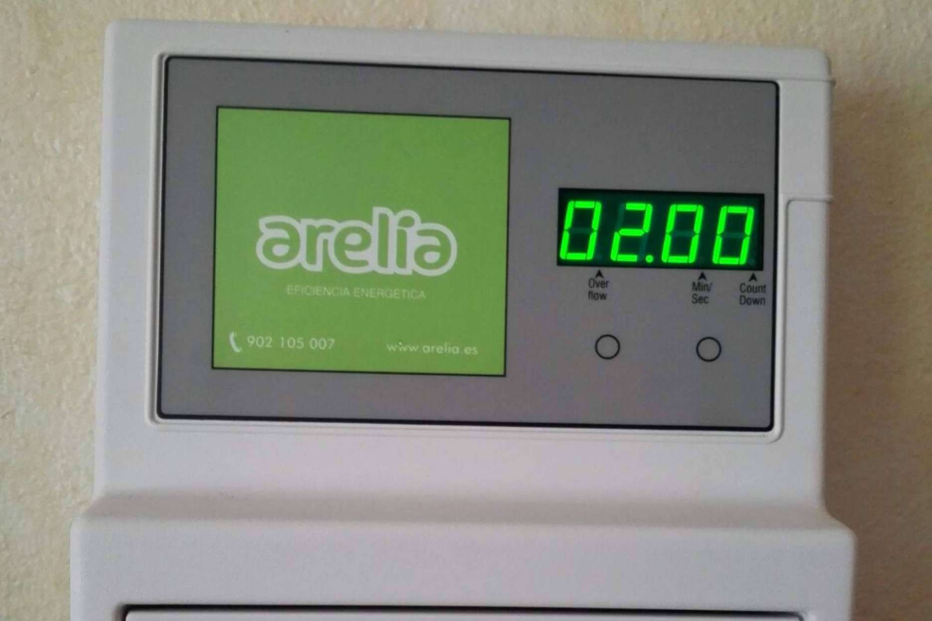 Control del consumo del aire acondicionado en apartamentos turísticos