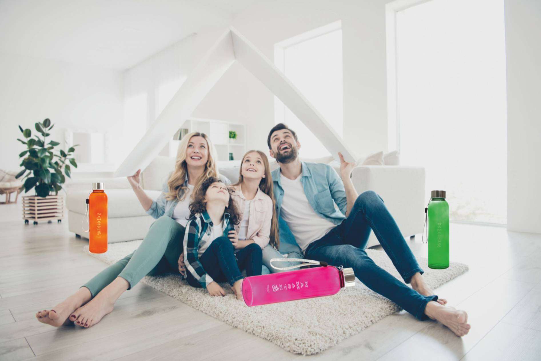 ¿Qué tienen de especial las botellas de cristal Namasté?, por la firma Brochz