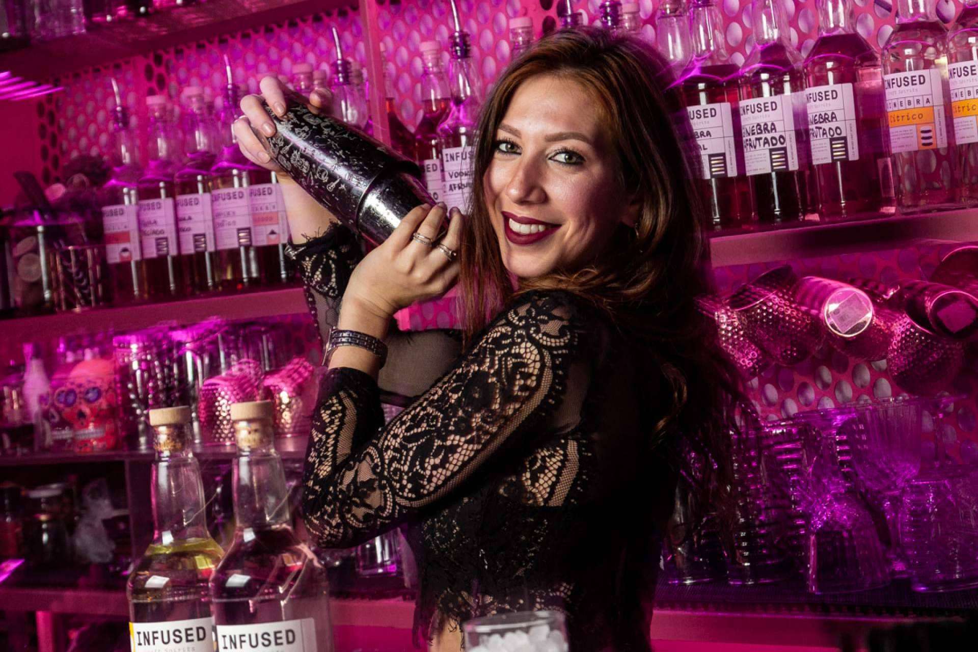 Una reconocida sala de eventos en Madrid, con Enbabia Infused
