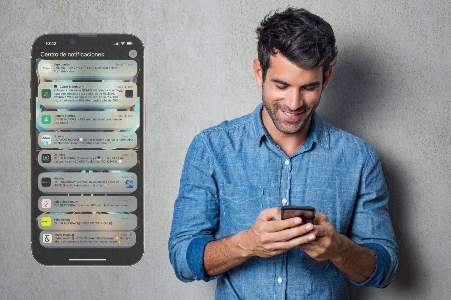 Reskyt permite tener una app para poder realizar envíos de notificaciones push