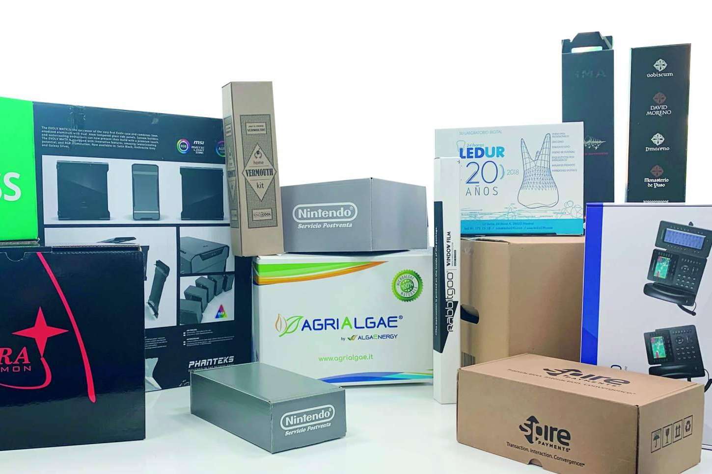 Personalizar las cajas de cartón con la nueva máquina de impresión para de Todo Almacén