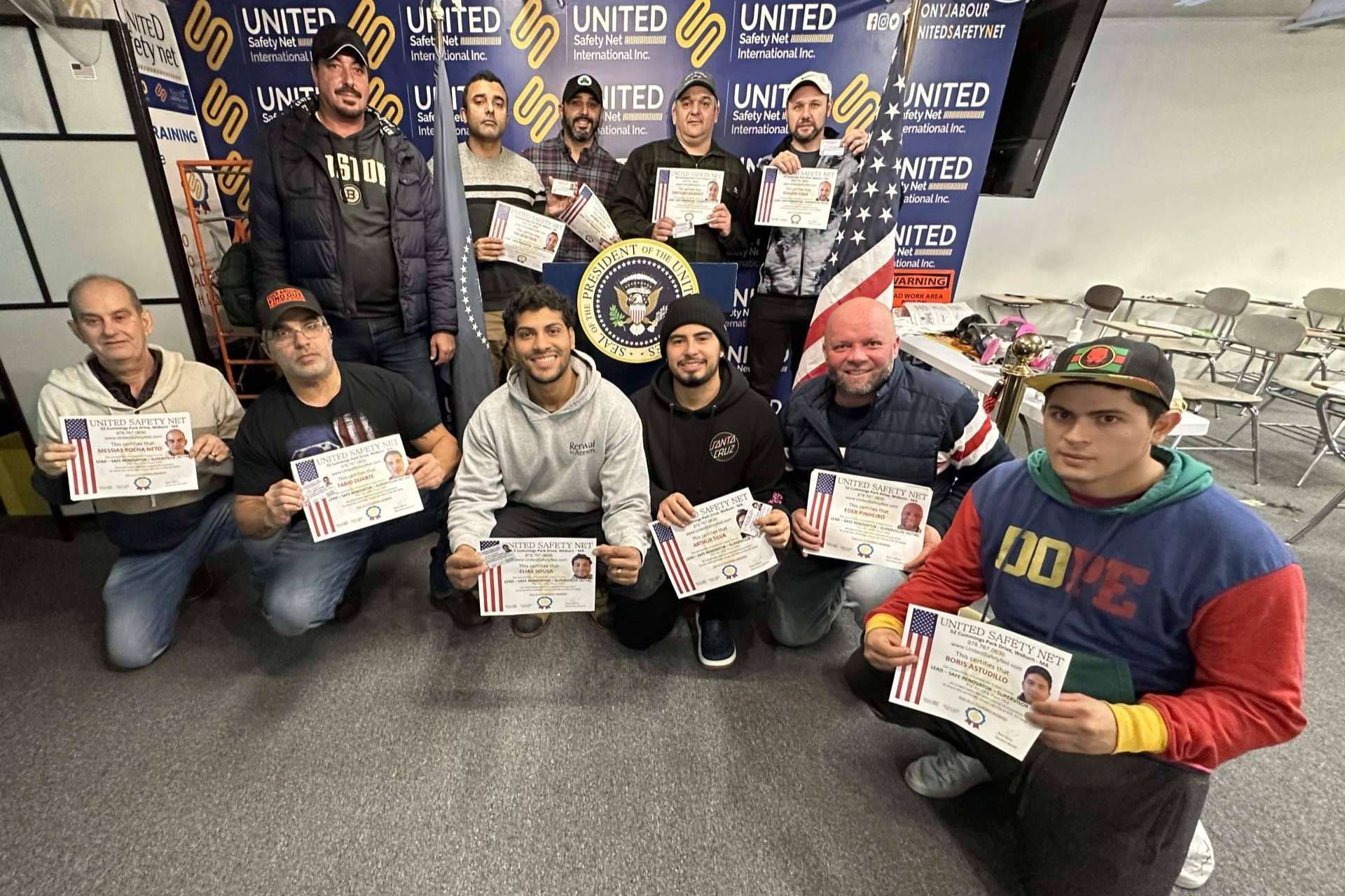 United Safety Net y su capacitación sobre pintura con plomo