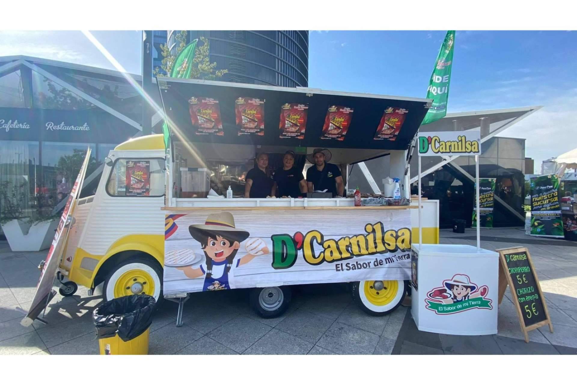 D'Carnilsa internacionaliza, tanto a empresas como a particulares, la comida típica colombiana