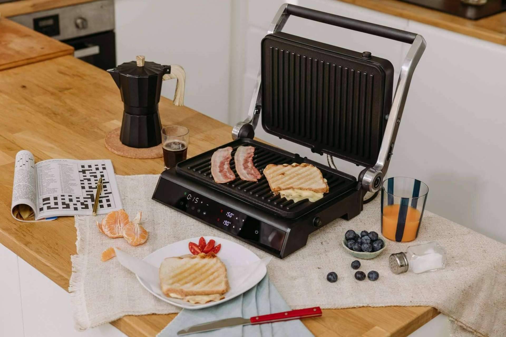 ¿Cuáles son las características y funcionalidades del grill digital de Mellerware?