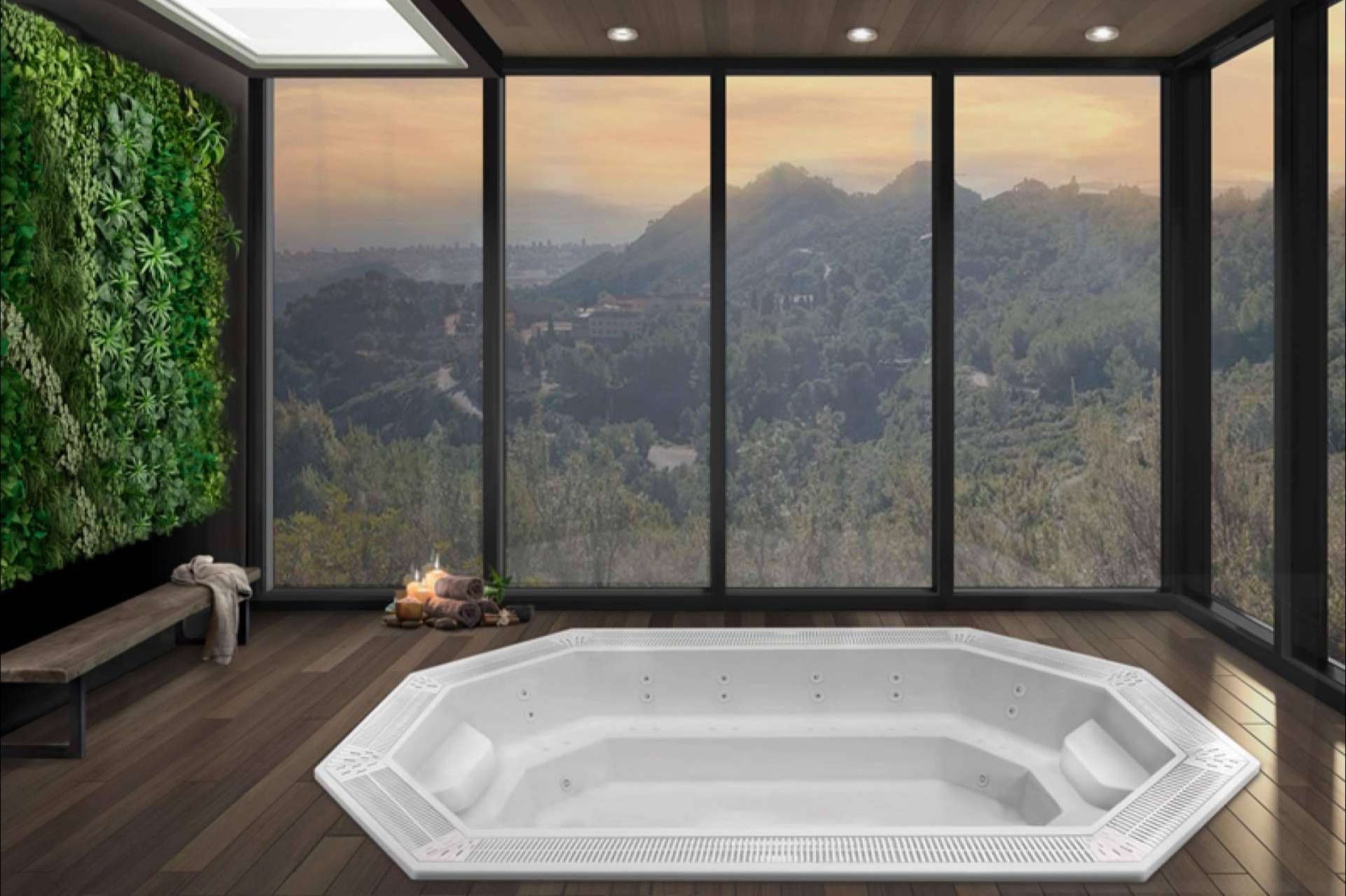 Hidromasajes Eca, la empresa que brinda lo necesario para confeccionar un spa exterior o interior