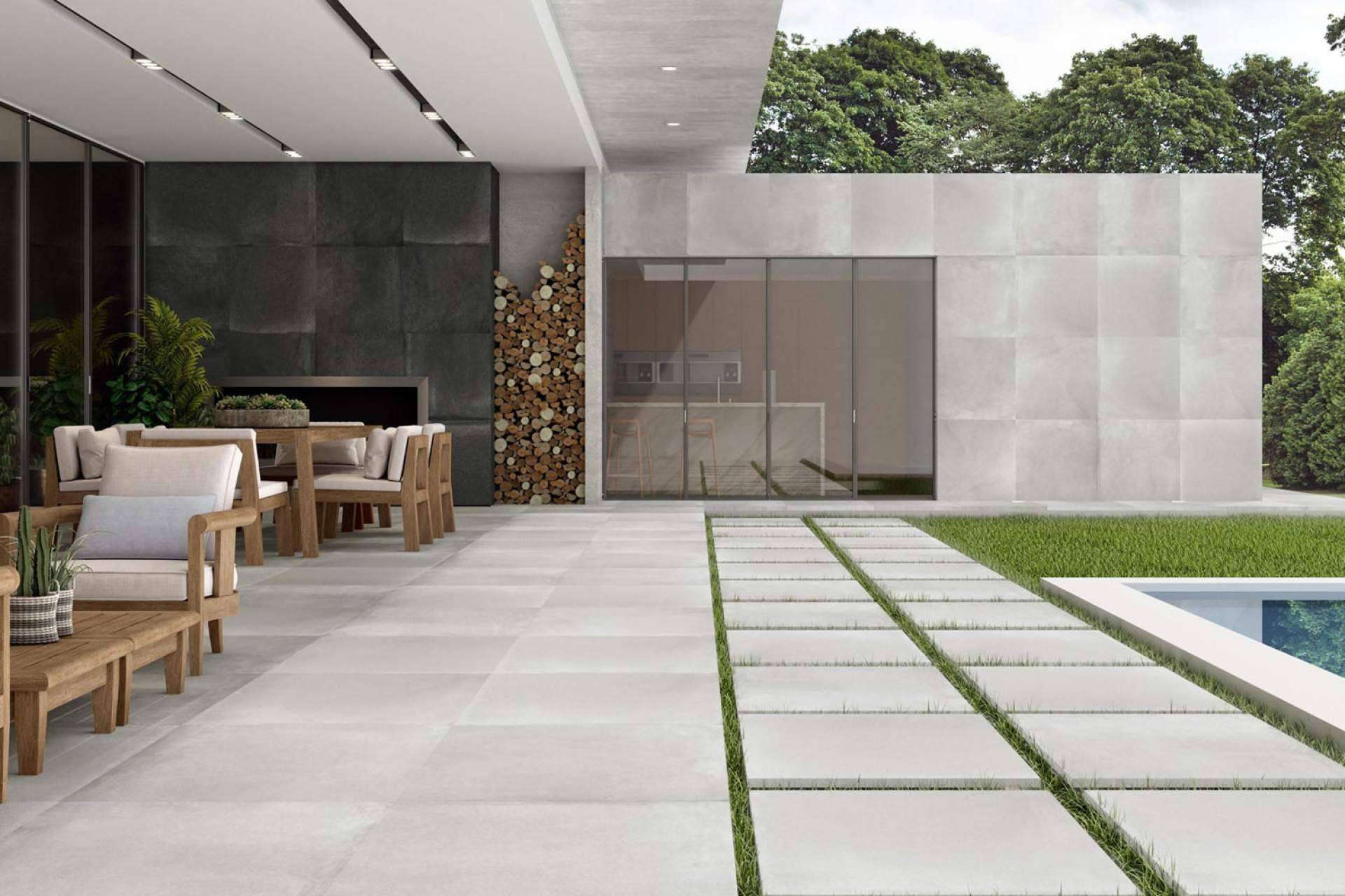 La tienda online Duritti Cerámica ofrece una gran diversidad de azulejos para terrazas y piscinas