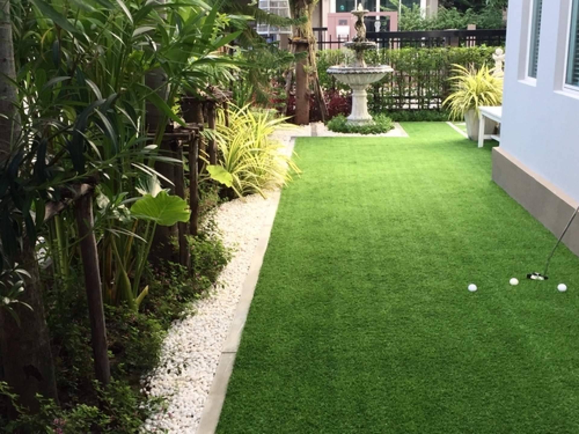 Césped artificial para jardín con Realgrass
