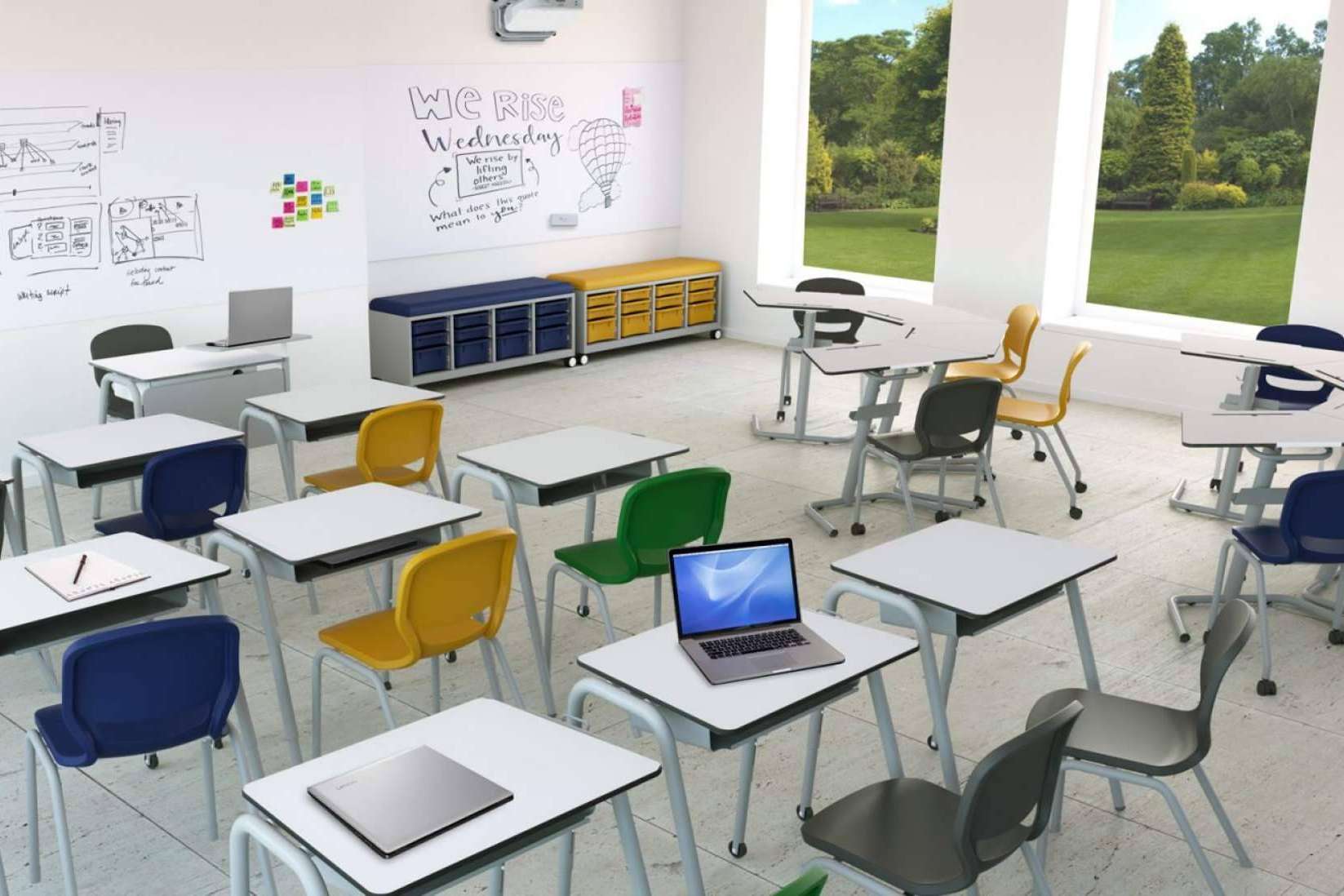 OfficeDeco dispone de un amplio catálogo de mobiliario escolar