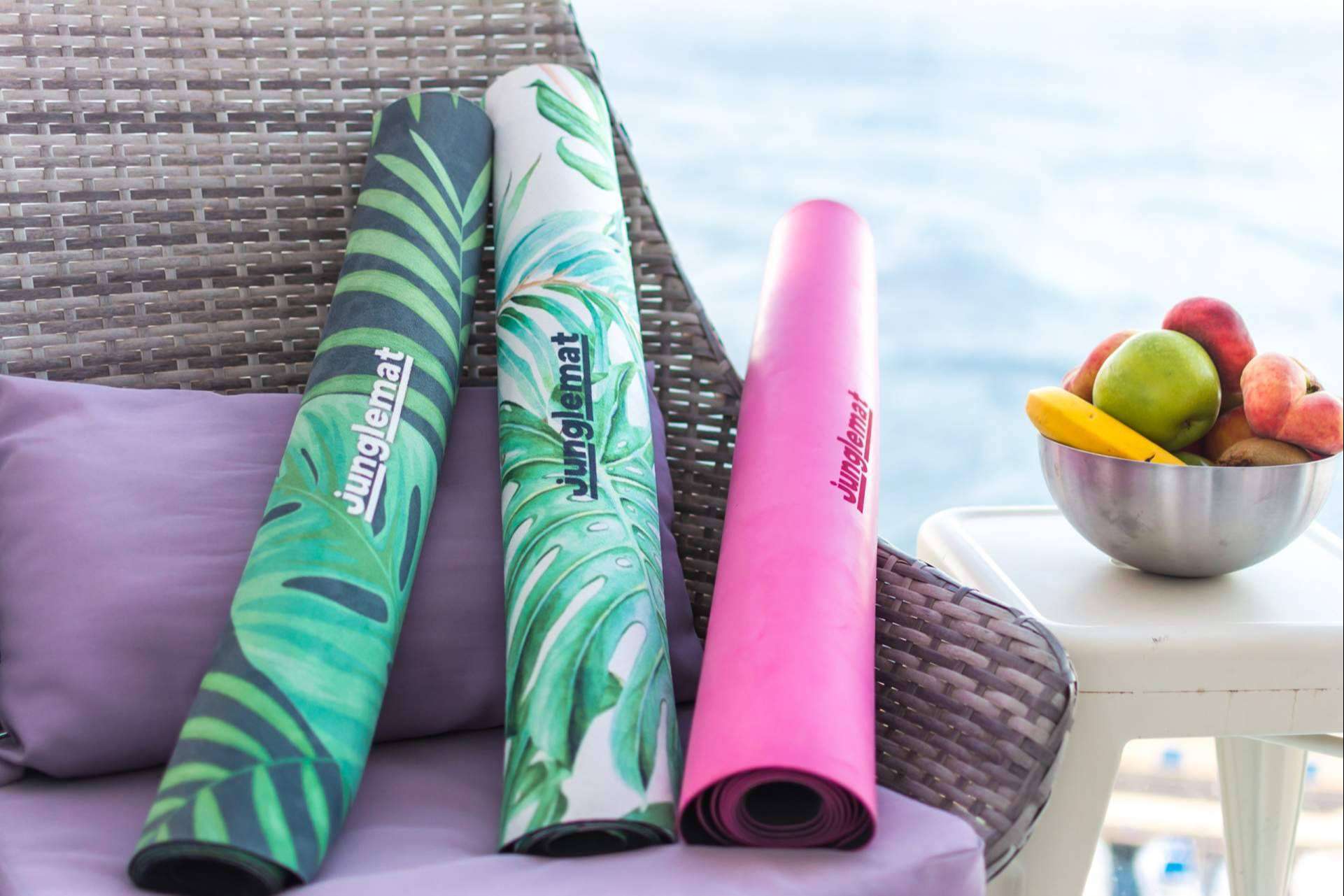 Junglemat ayuda a practicar el yoga de manera sostenible con sus esterillas