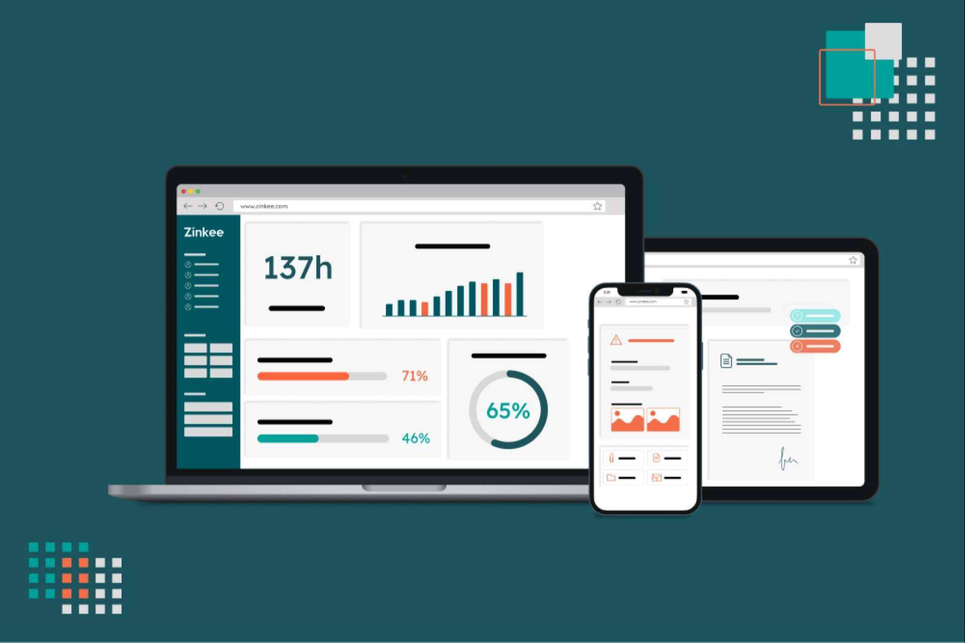 Zinkee facilita la gestión de procesos con su software de gestión para pequeñas y medianas empresas