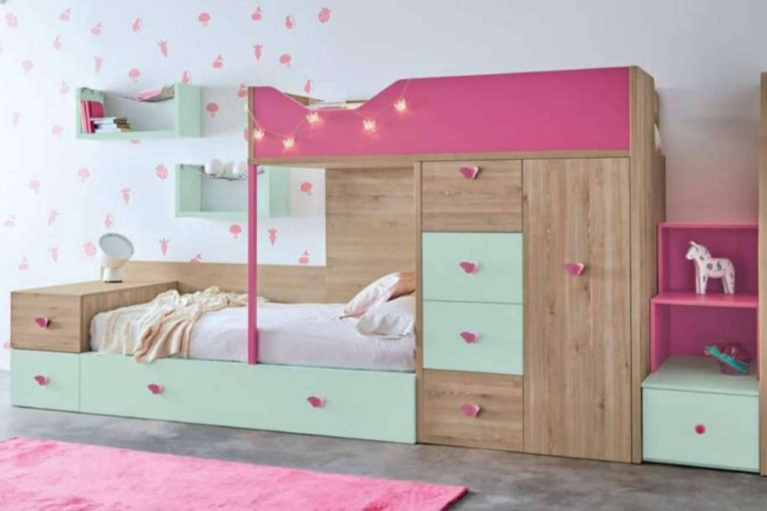 Amueblar un dormitorio infantil con la diversidad de diseño que se encuentra en Verde Limón Muebles