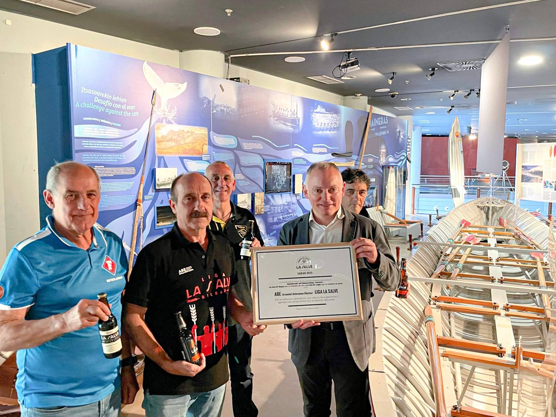 Una cerveza premiada en el Frankfurt International Beer Trophy, LA SALVE