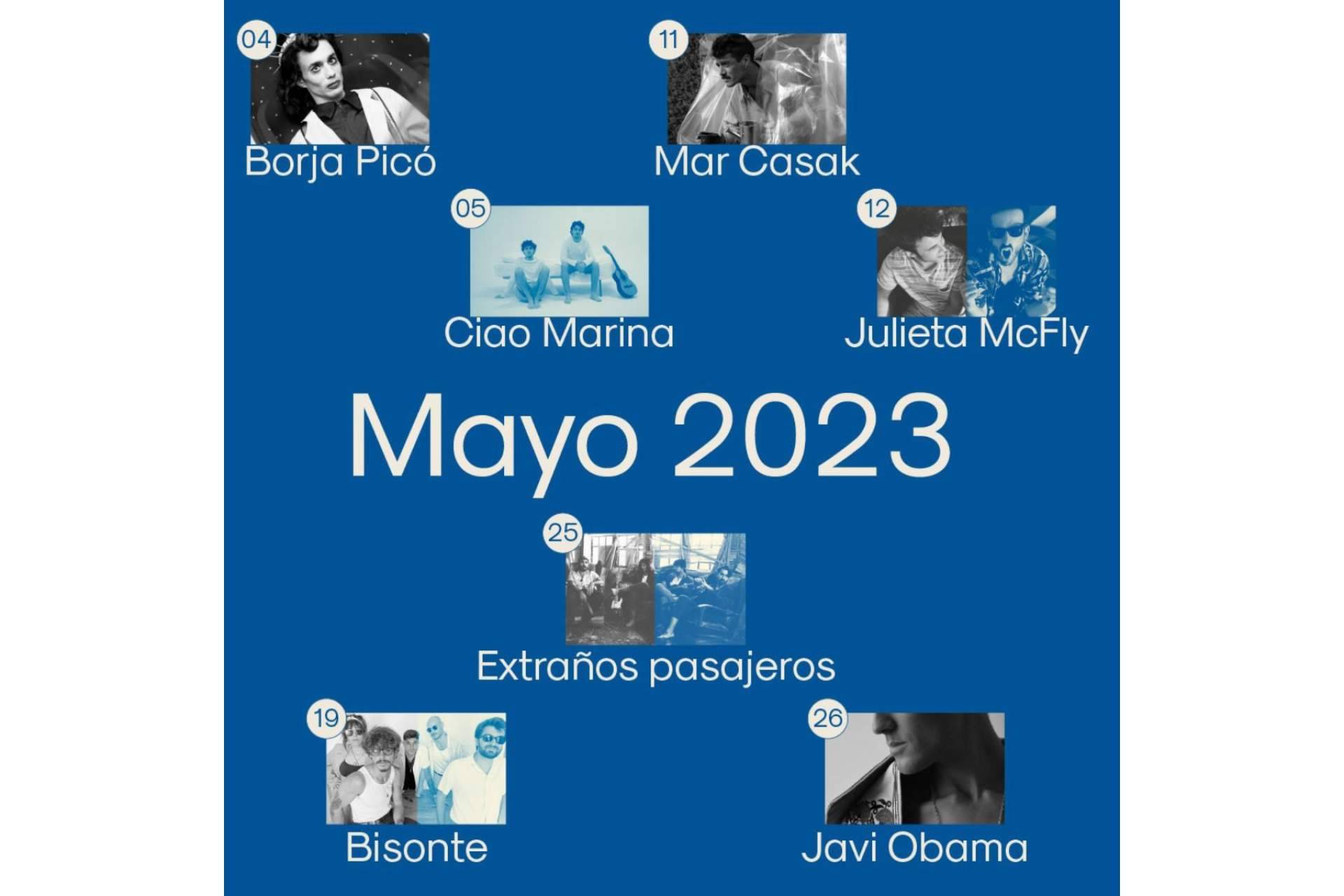 Ciclo musical La Re-Movida 2023 mes de mayo