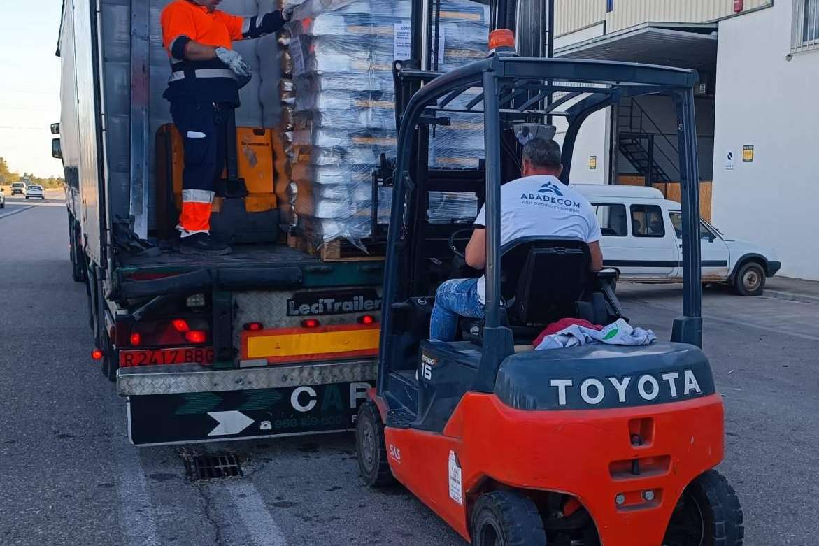 Separador de carril bici para Murcia, con Abadecom
