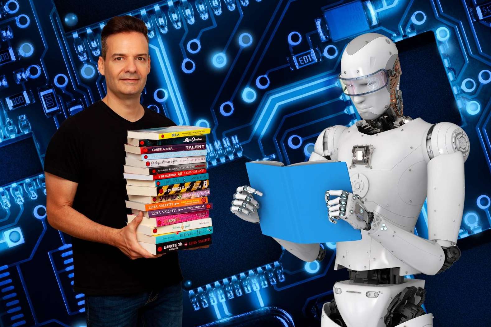 Valen Bailon combina la escritura tradicional con inteligencia artificial y revoluciona el mundo de la no ficción