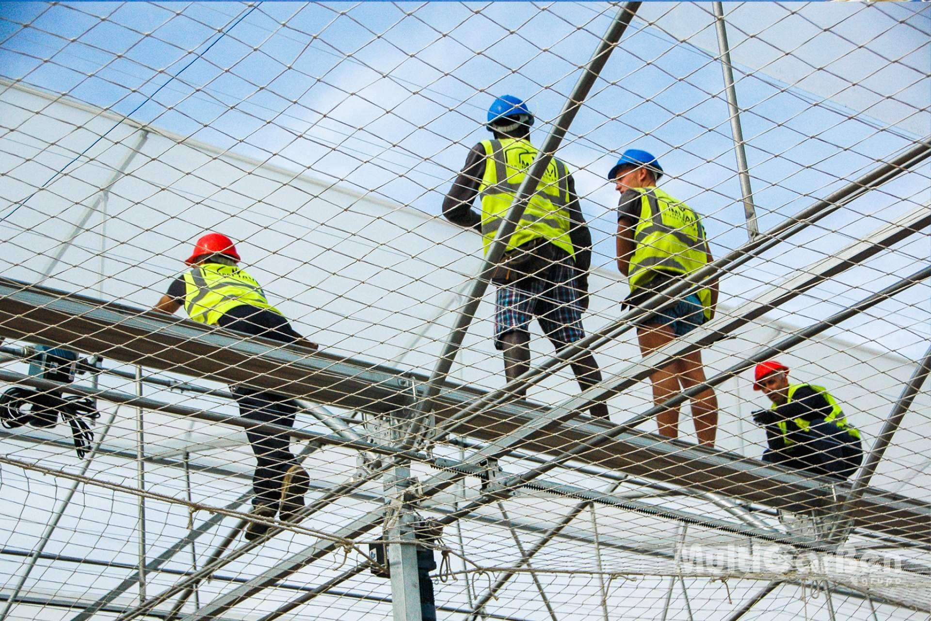 MultiGarBen ofrece sistemas de seguridad para la construcción y mantenimiento de invernaderos