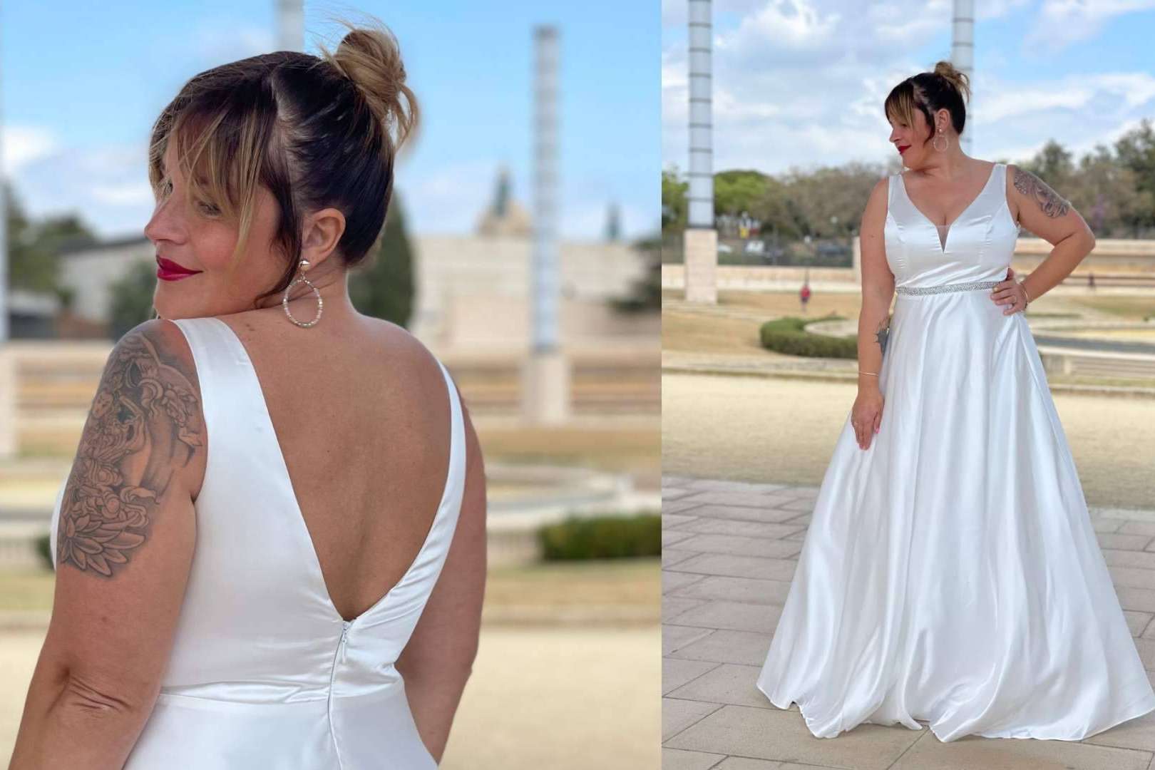 Amplia selección de vestidos de novia en Vestidos Araya