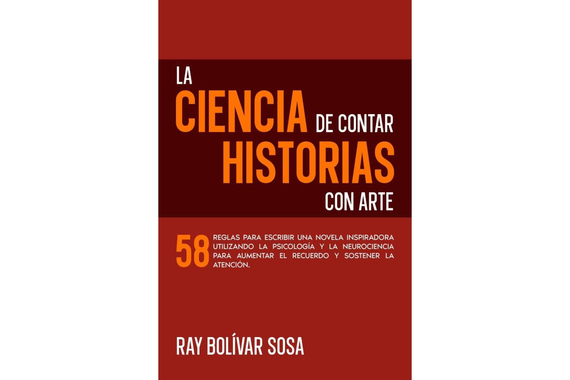 Ray Bolívar publica nuevo libro, 'La ciencia de contar historias con arte'