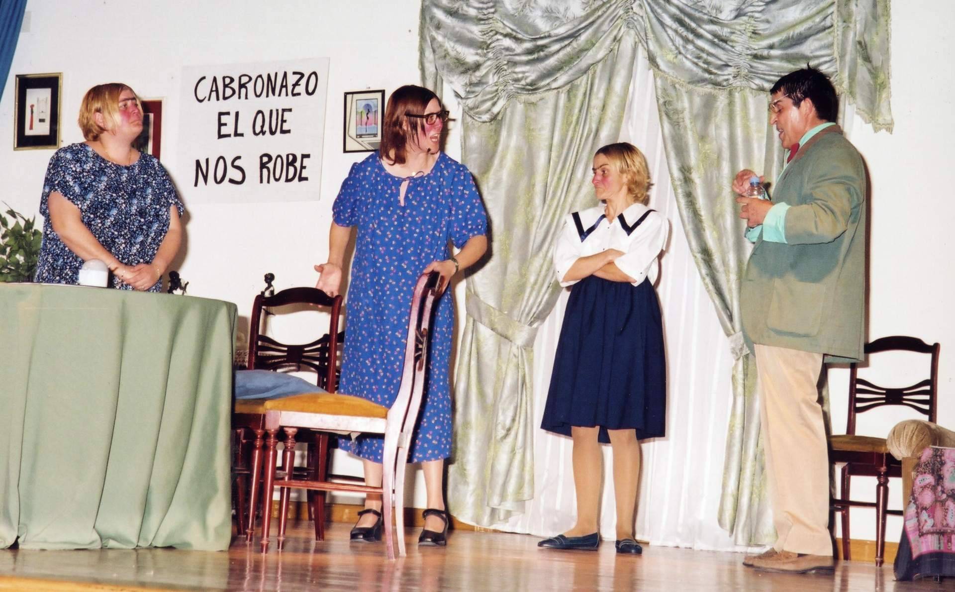 José Cedena se considera el autor teatral de los grupos aficionados