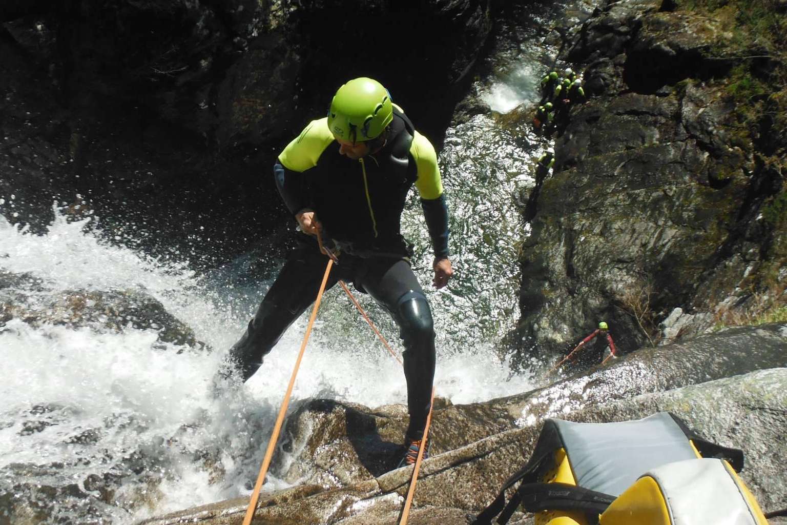 Las actividades como el barranquismo Galicia que se pueden disfrutar de la mano de Turac Aventura