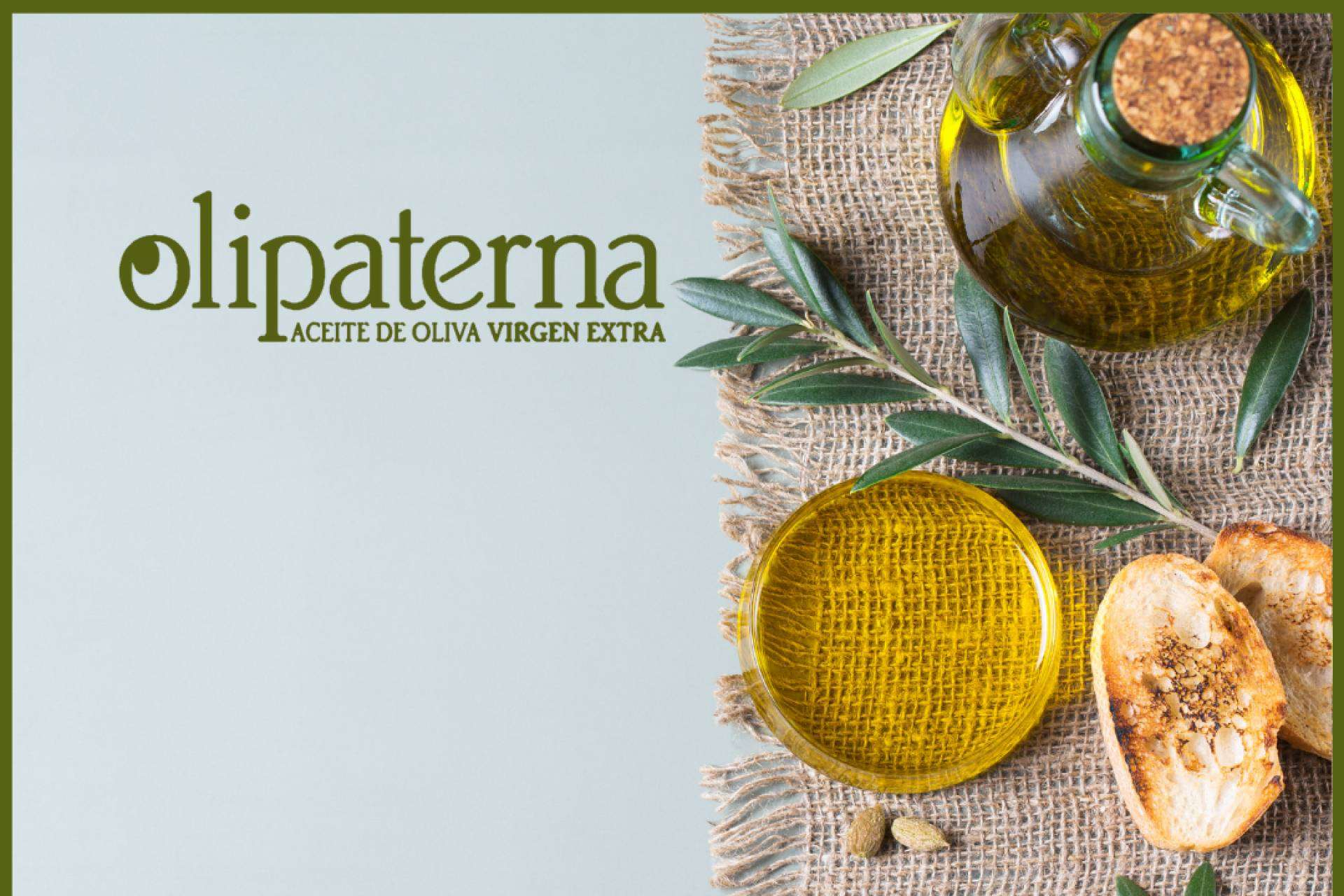 La tienda Olipaterna dispone de aceite de oliva virgen extra