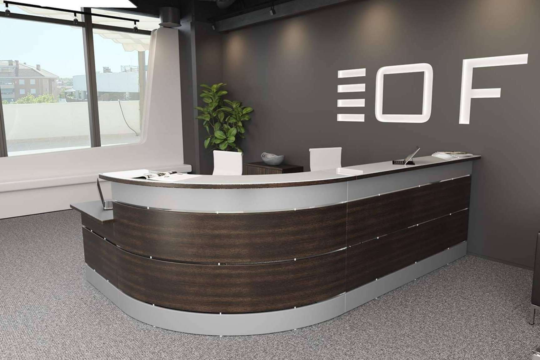 La diversidad de muebles de recepción en el catálogo de OfficeDeco