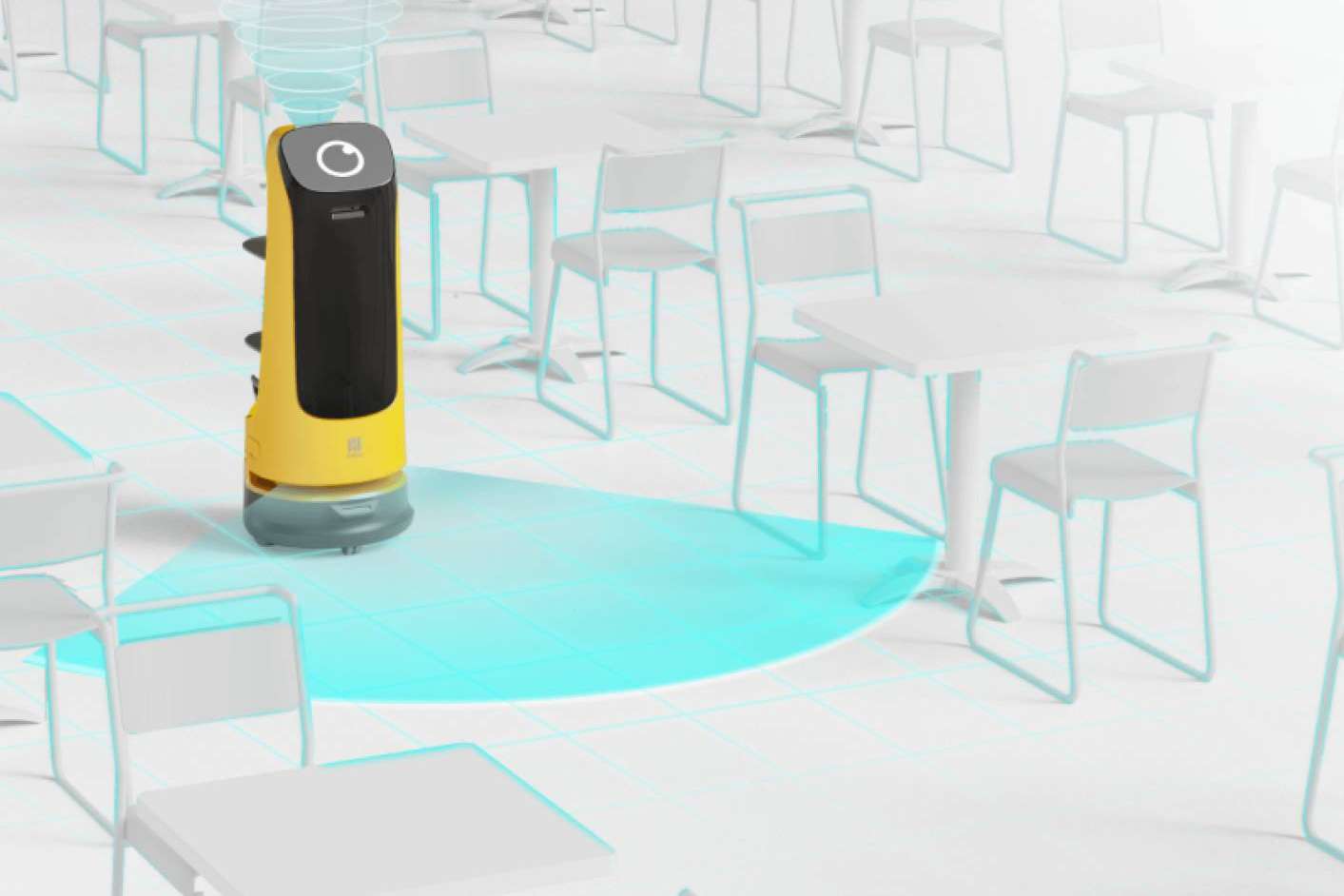 Rentabilidad y eficiencia con el robot camarero para restaurantes