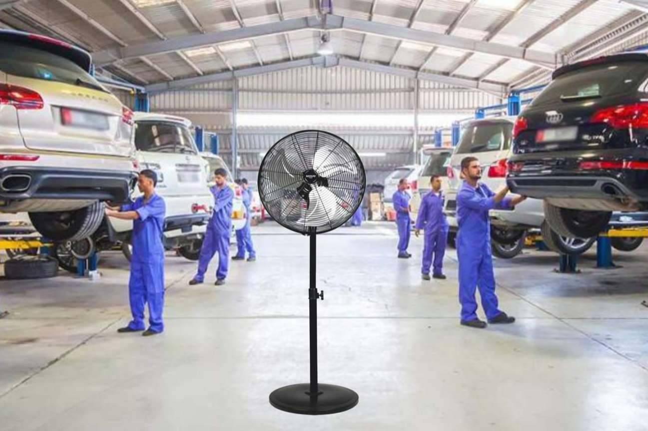 Los ventiladores industriales de bajo consumo de Bastilipo para refrescarse ante el calor del verano
