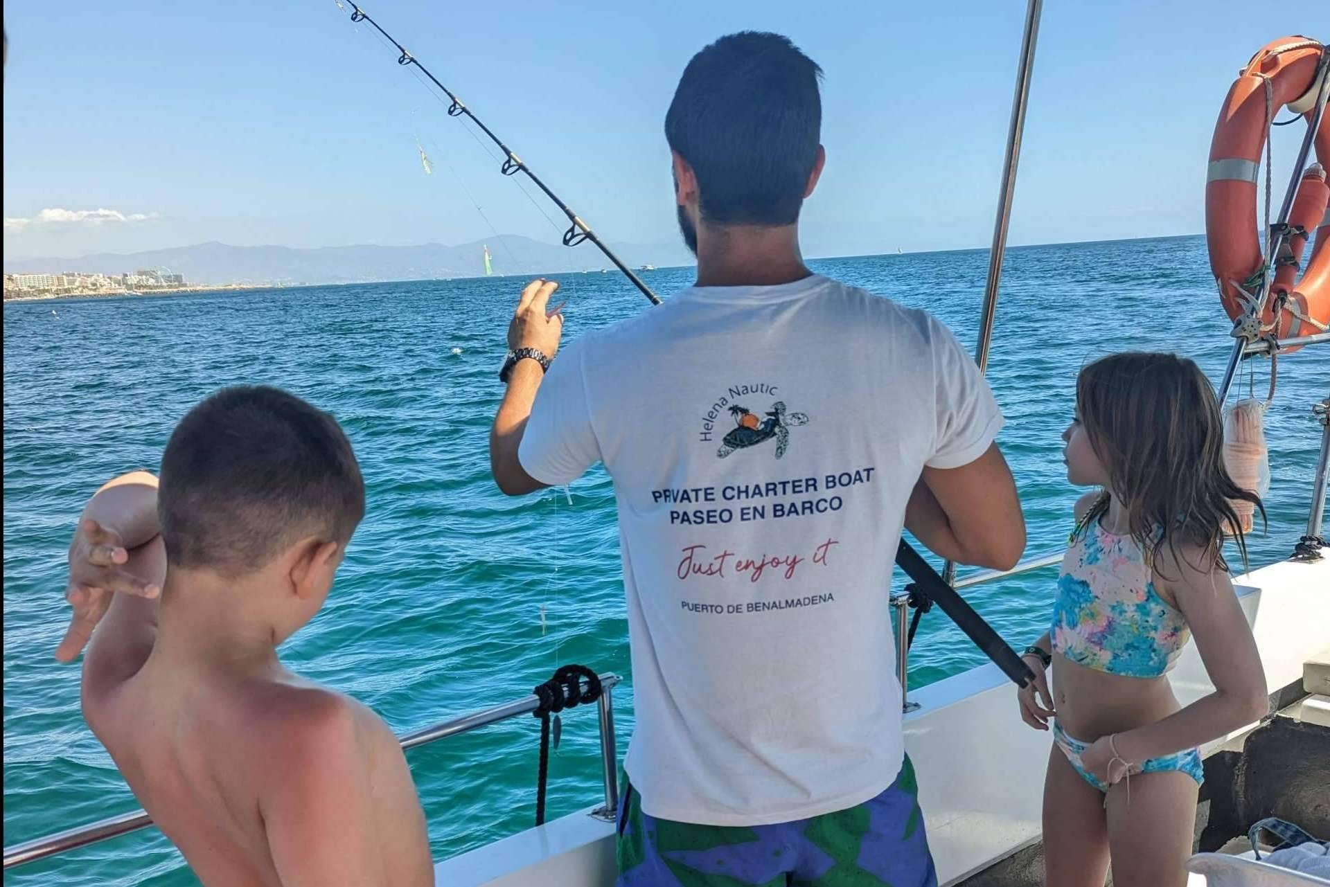 HelenaNautic y la pesca en Benalmádena