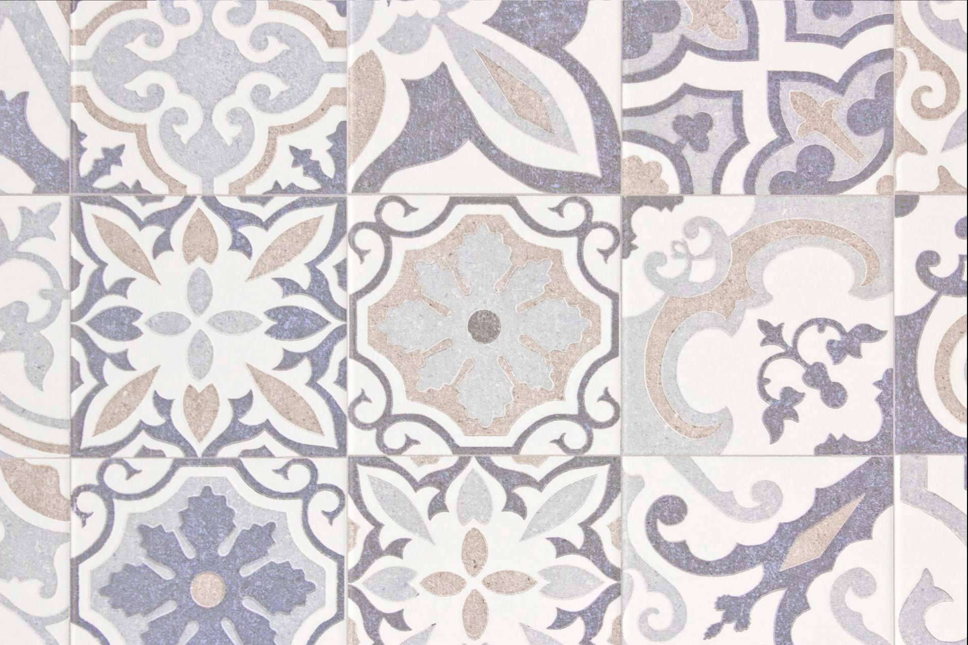 Azulejos hidráulicos en el catálogo de Interazulejo