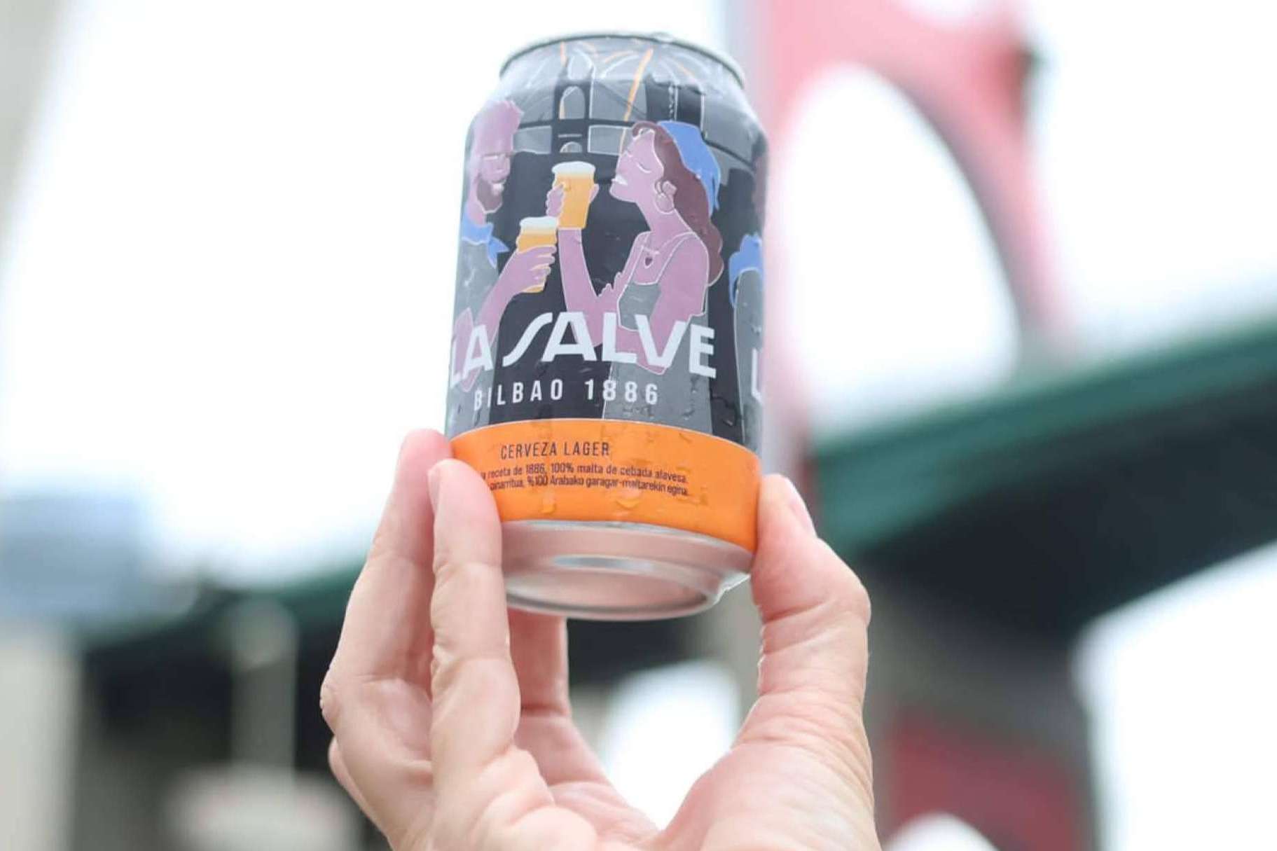 Cervezas LA SALVE, patrocinador de la Semana Grande de Bilbao, presenta su edición especial para Aste Nagusia 2023