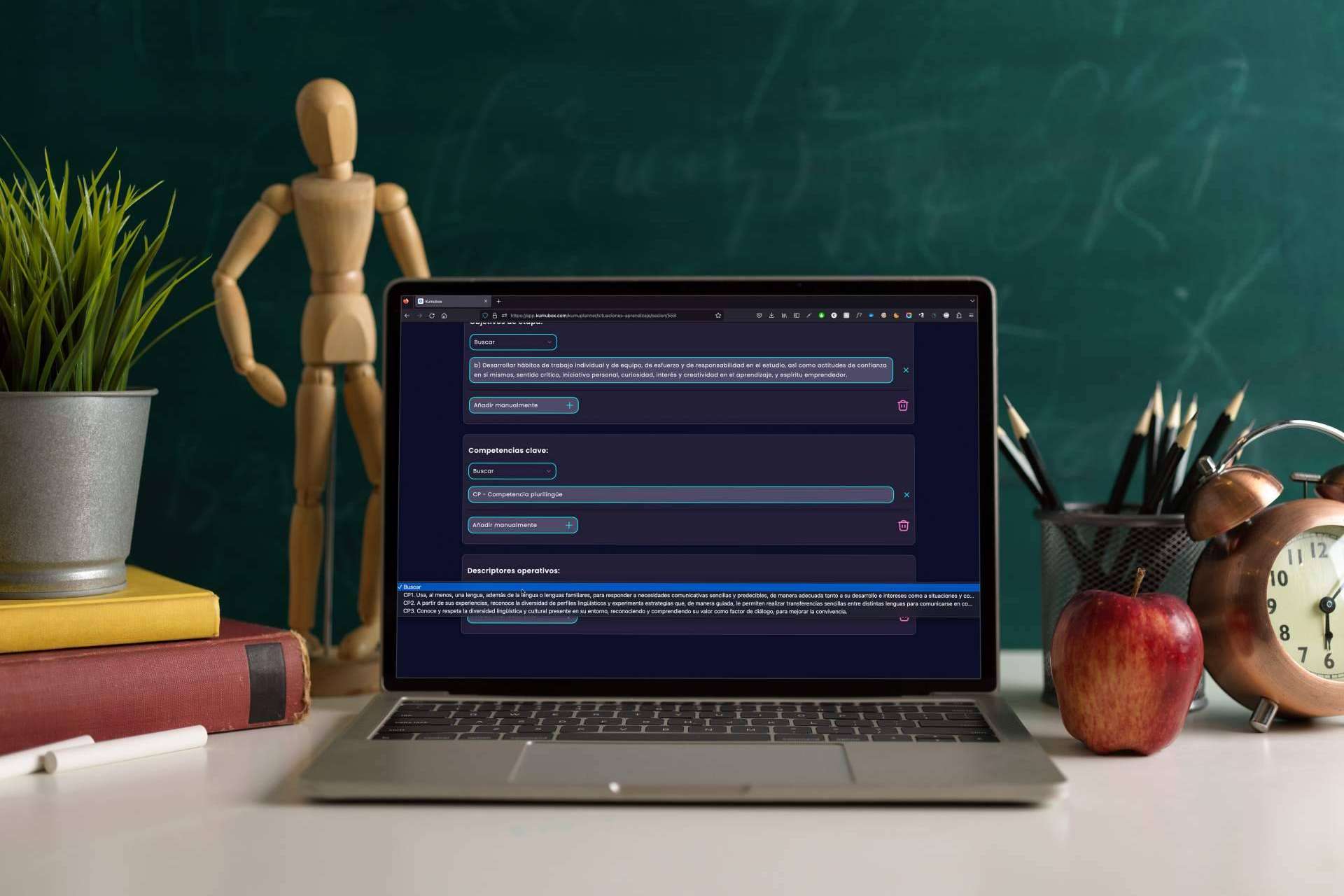 Kumubox y su software de generación automática de situaciones de aprendizaje