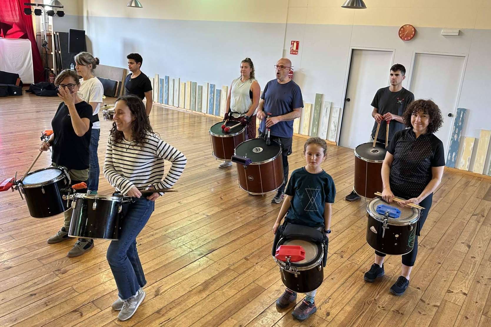 La original idea de SolRe Percussió para hacer team building, batucada